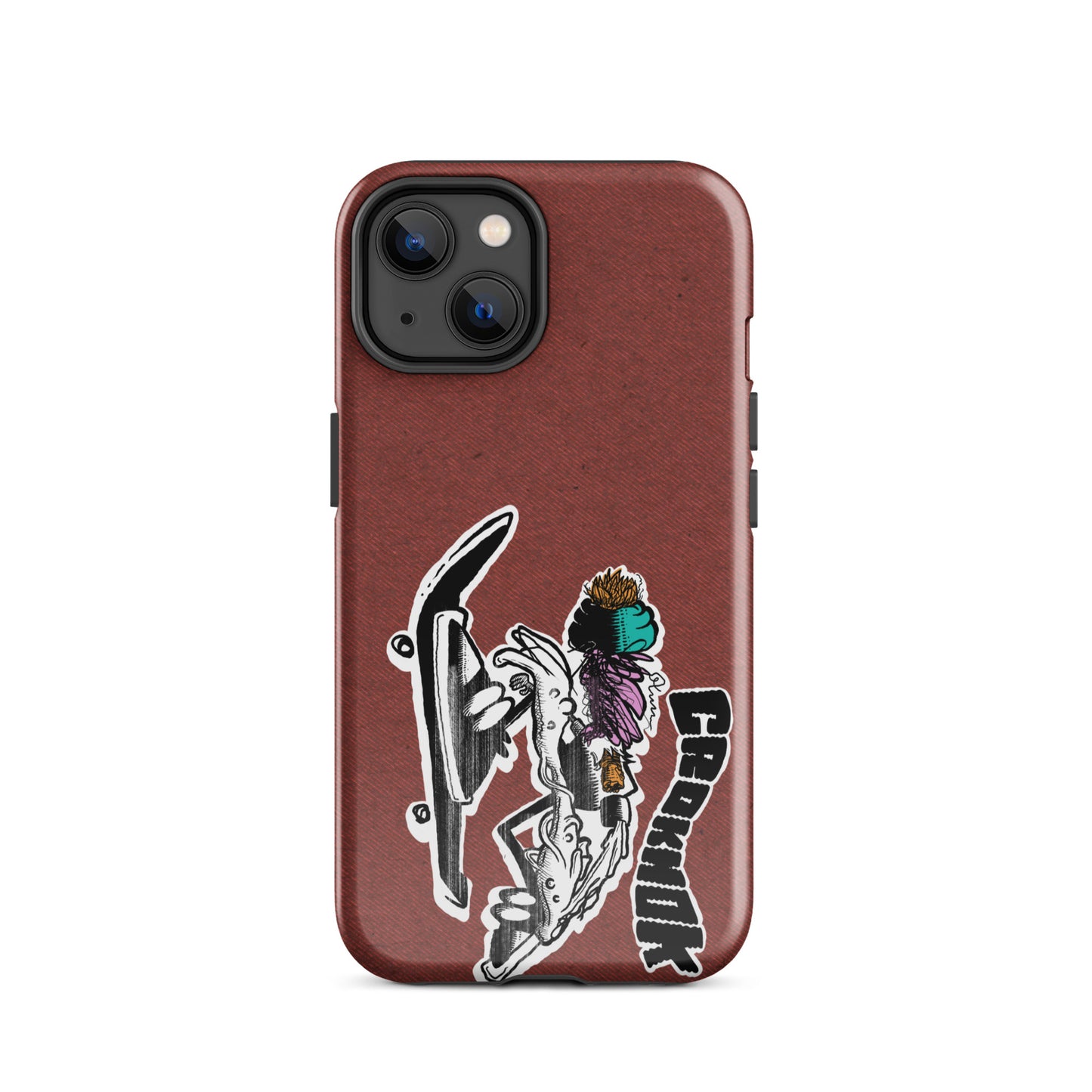 iPhone case - Skateboarding AS0035 Red