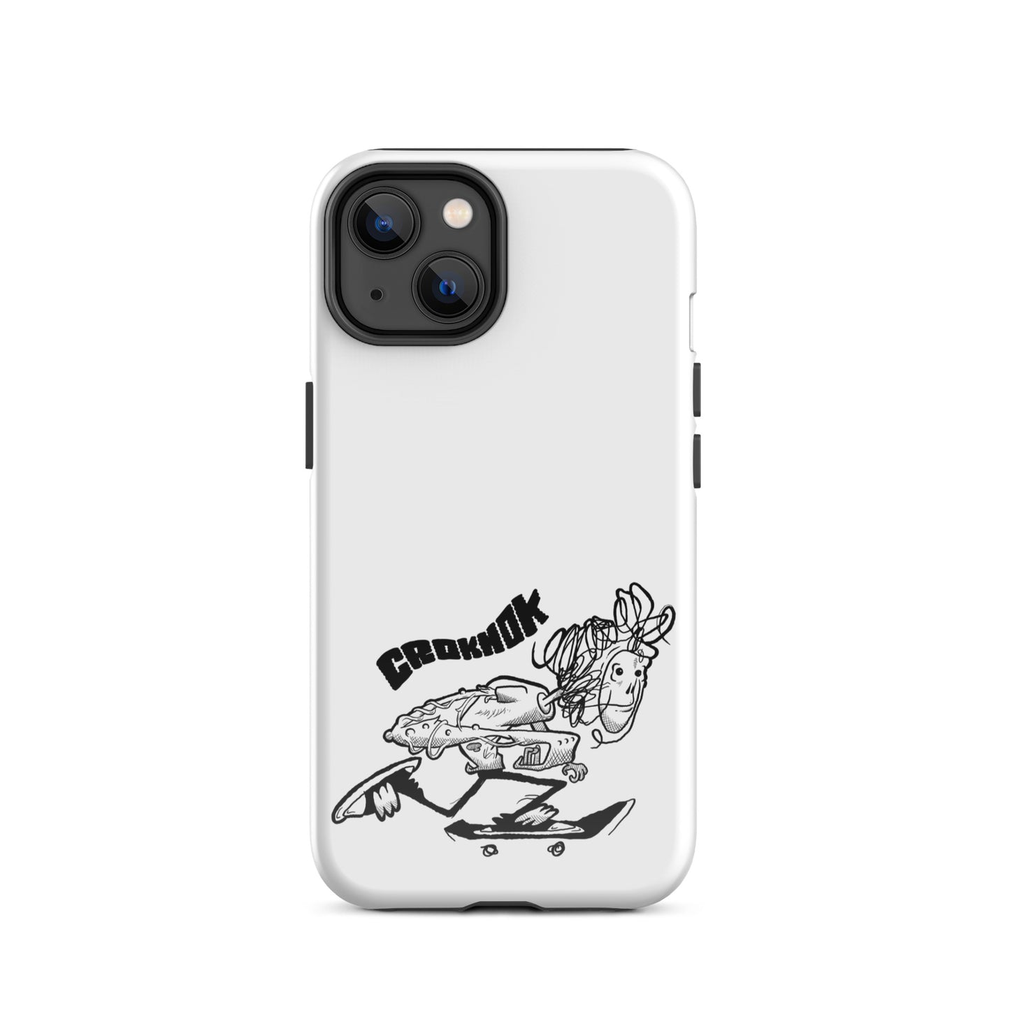 iPhone case - Skateboarding AS0039 White