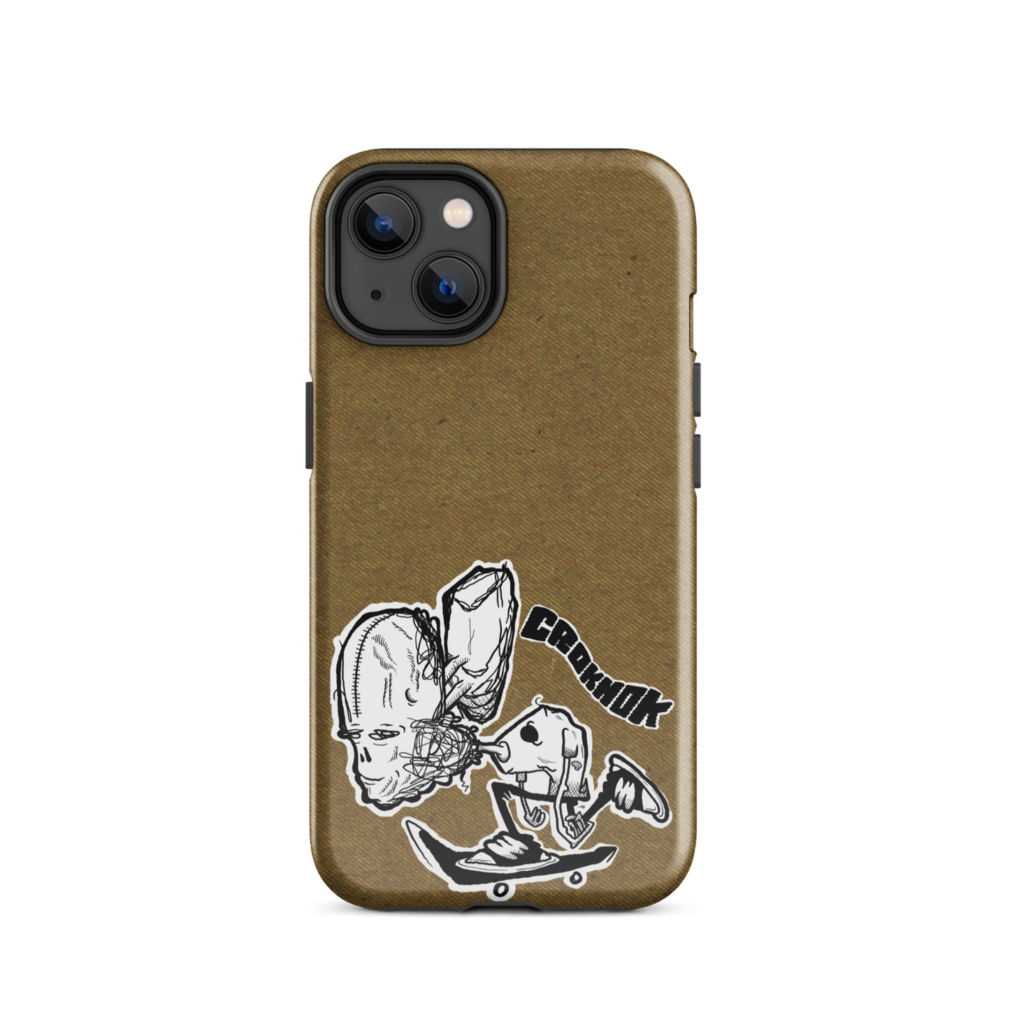iPhone case - Skateboarding AS0037 Brown