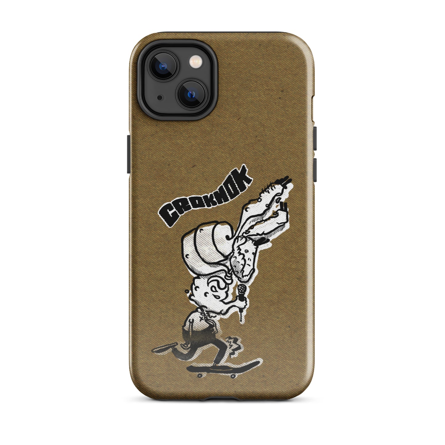 iPhone case - Skateboarding AS0012 Brown