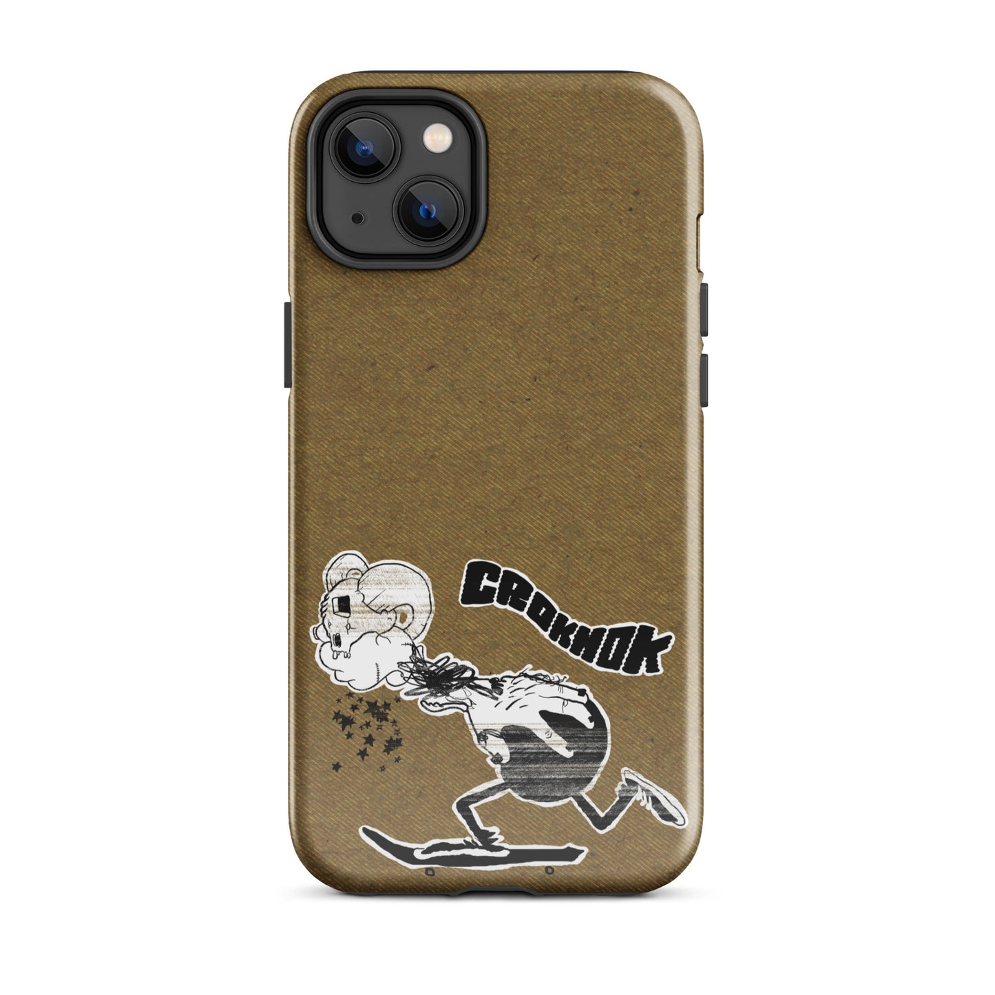 iPhone case - Skateboarding AS0015 Brown