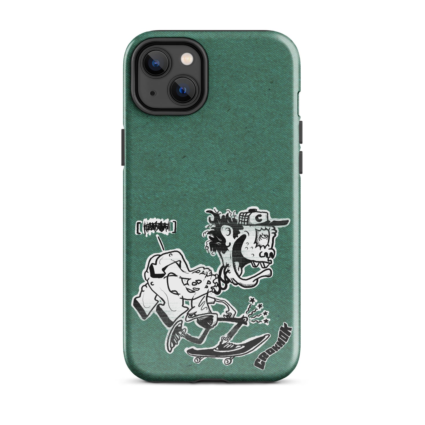 iPhone case - Skateboarding AS0017 Green