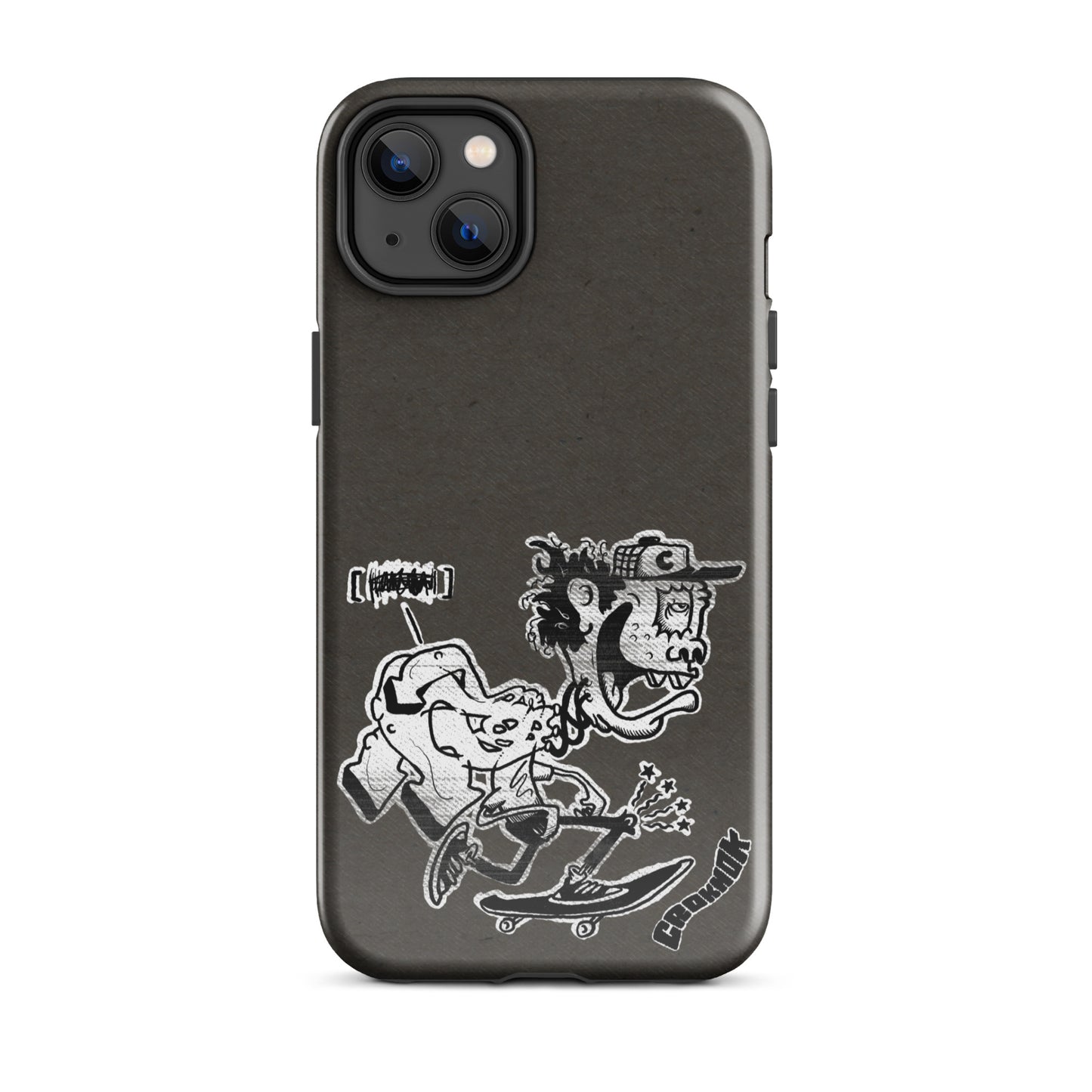 iPhone case - Skateboarding AS0017 Grey