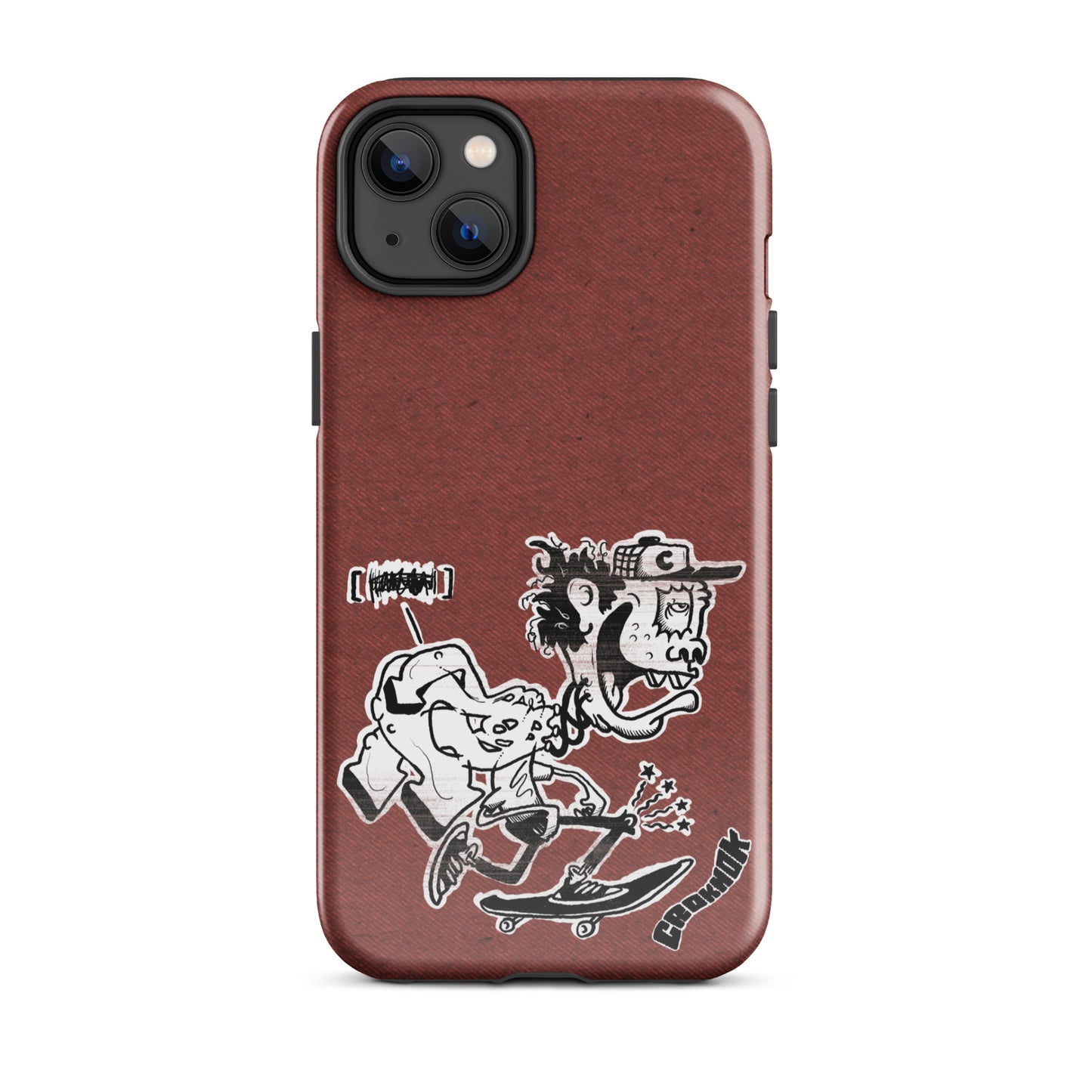 iPhone case - Skateboarding AS0017 Red