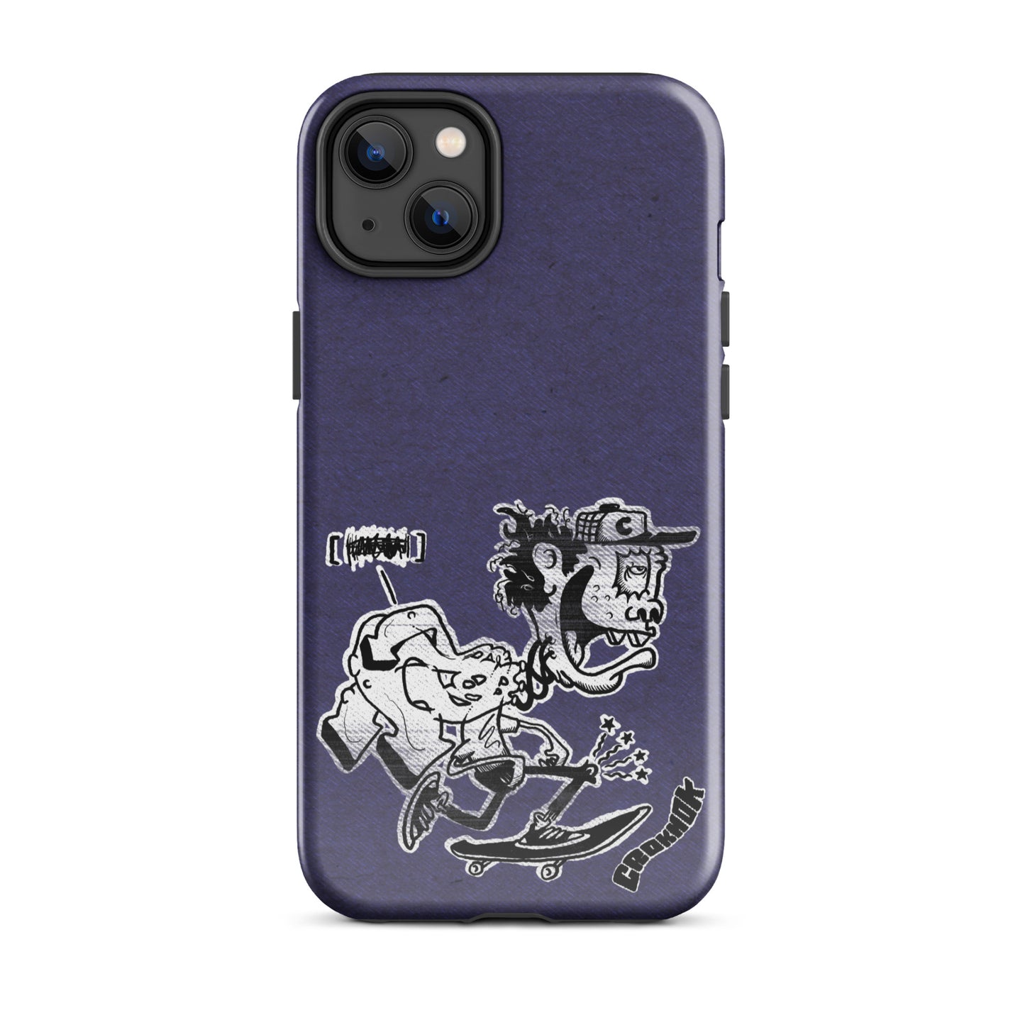 iPhone case - Skateboarding AS0017 Blue