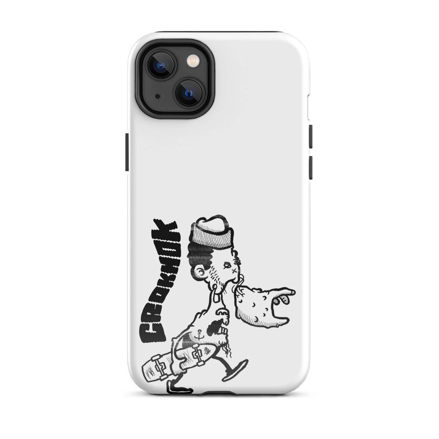 iPhone case - Skateboarding AS0010 White
