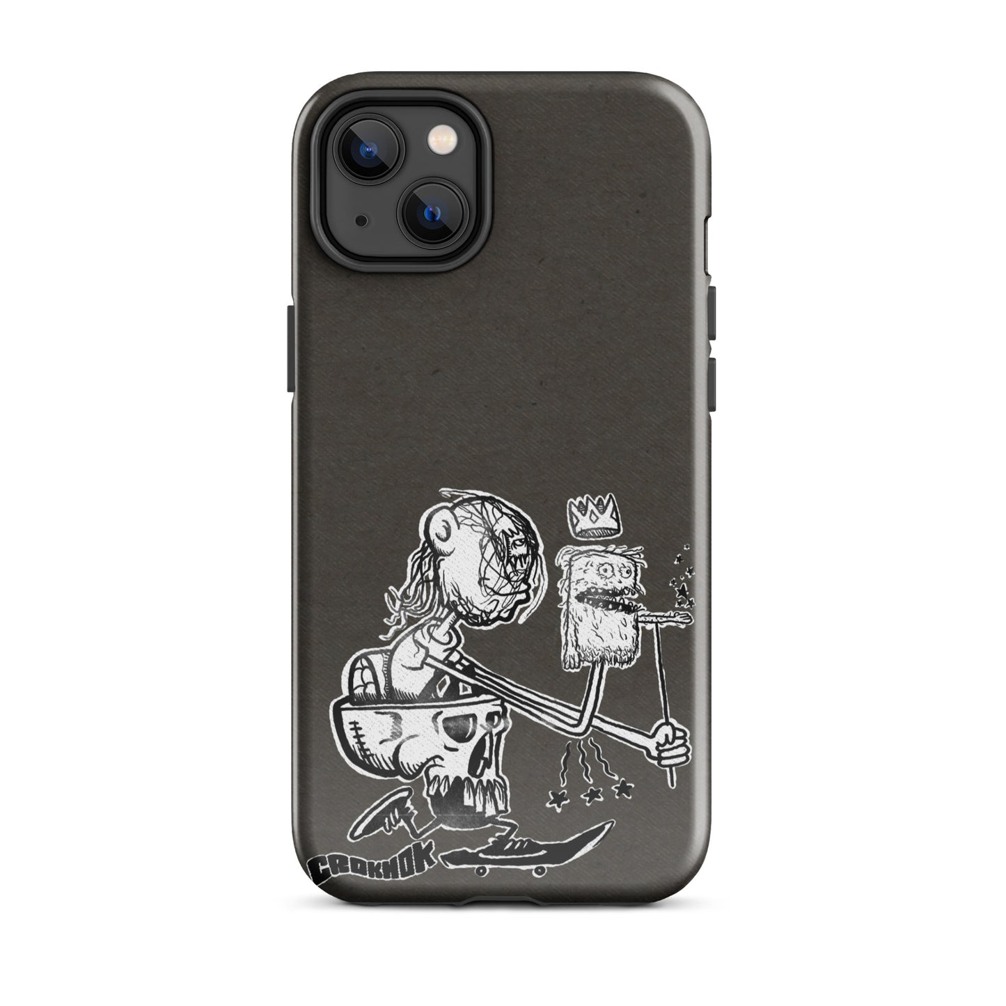 iPhone case - Skateboarding AS0019 Grey