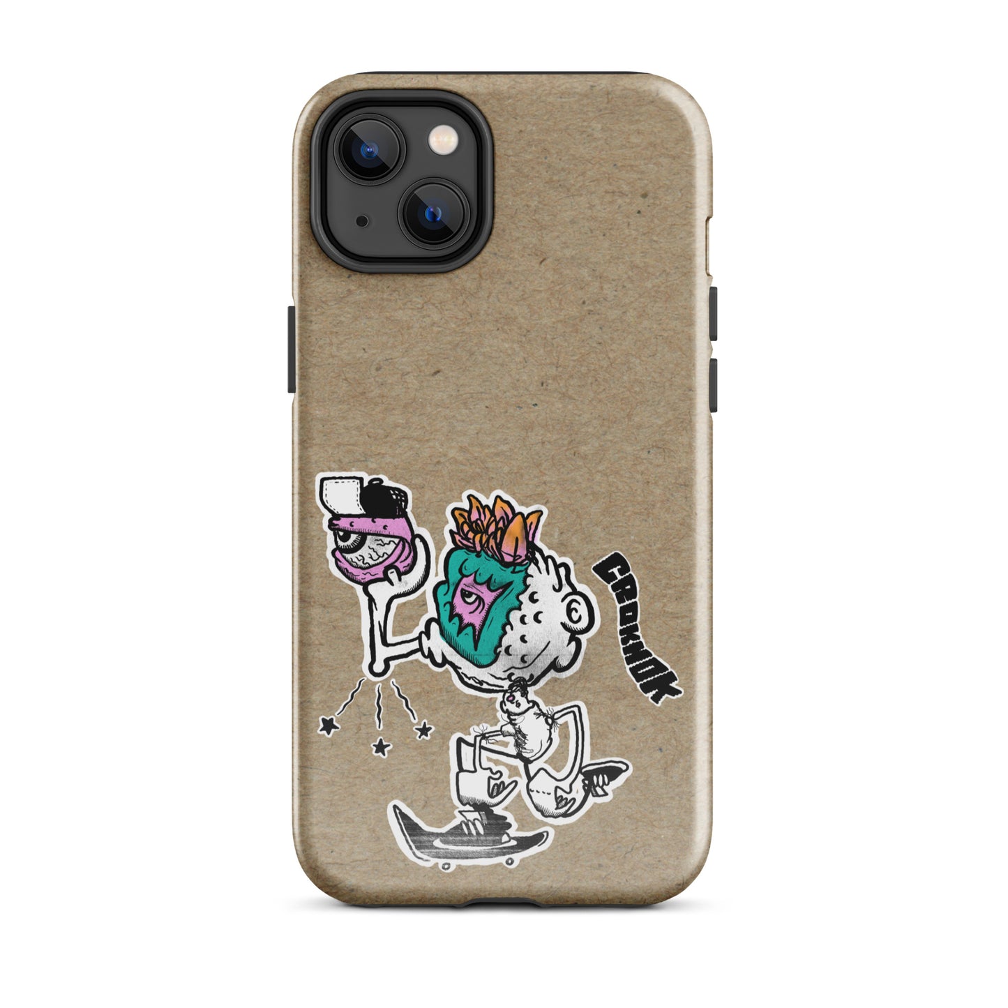 iPhone case - Skateboarding AS0025 Beigh