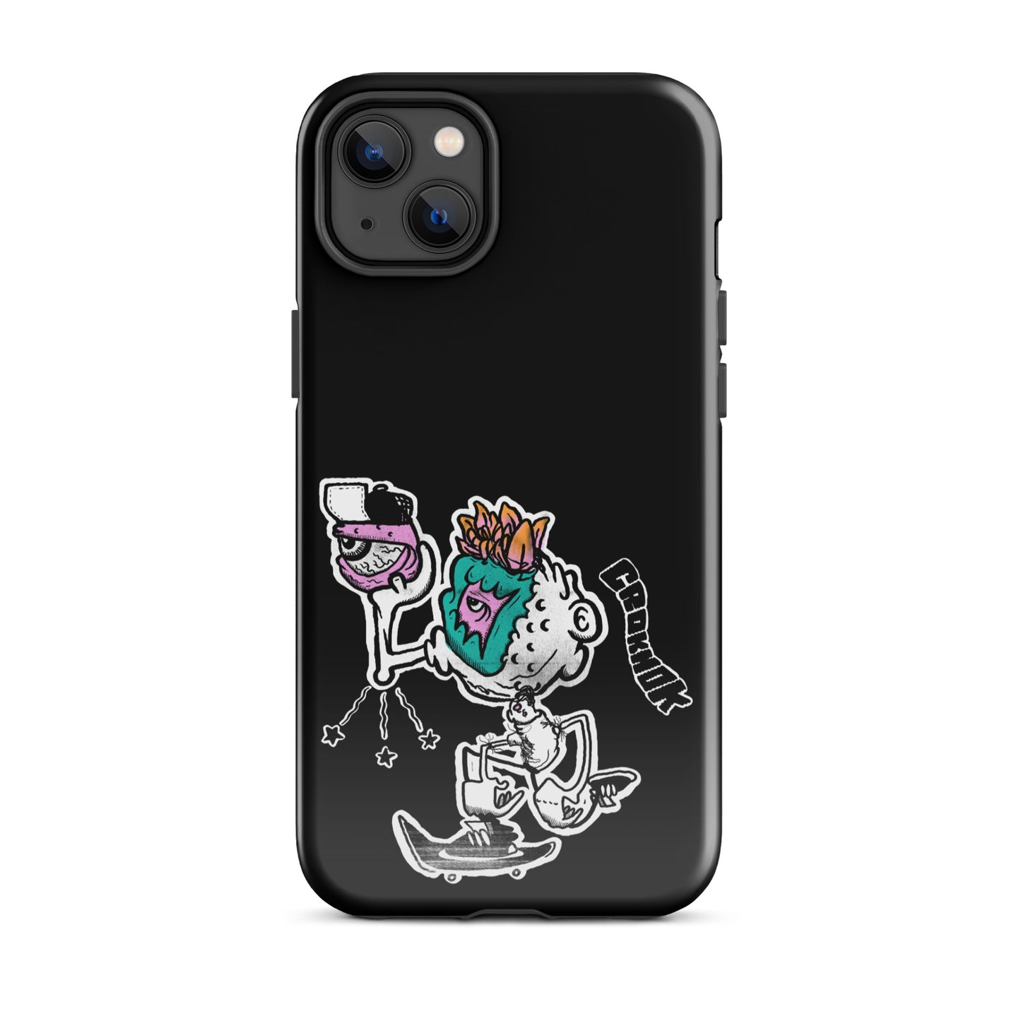 iPhone case - Skateboarding AS0025 Black
