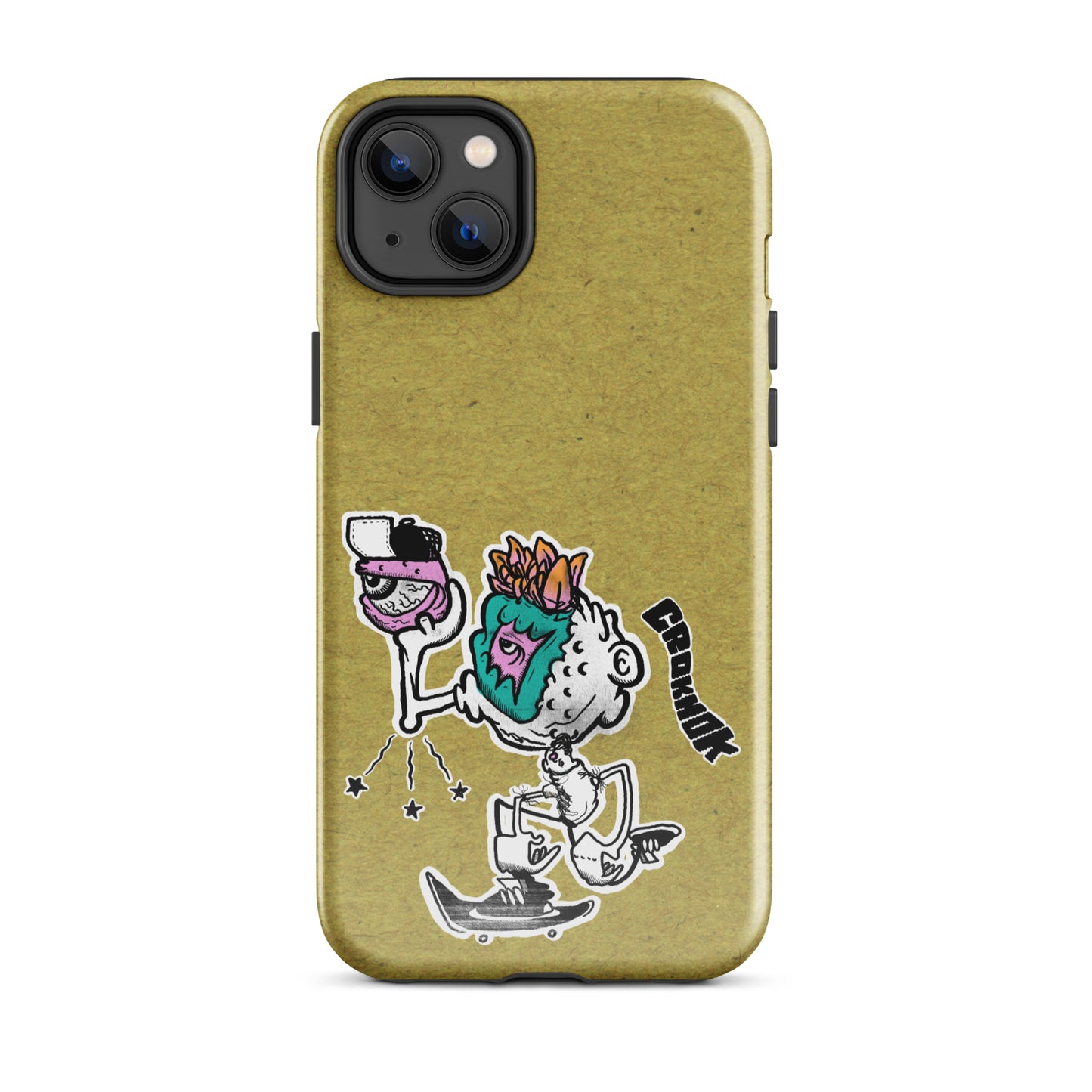 iPhone case - Skateboarding AS0025 Yellow