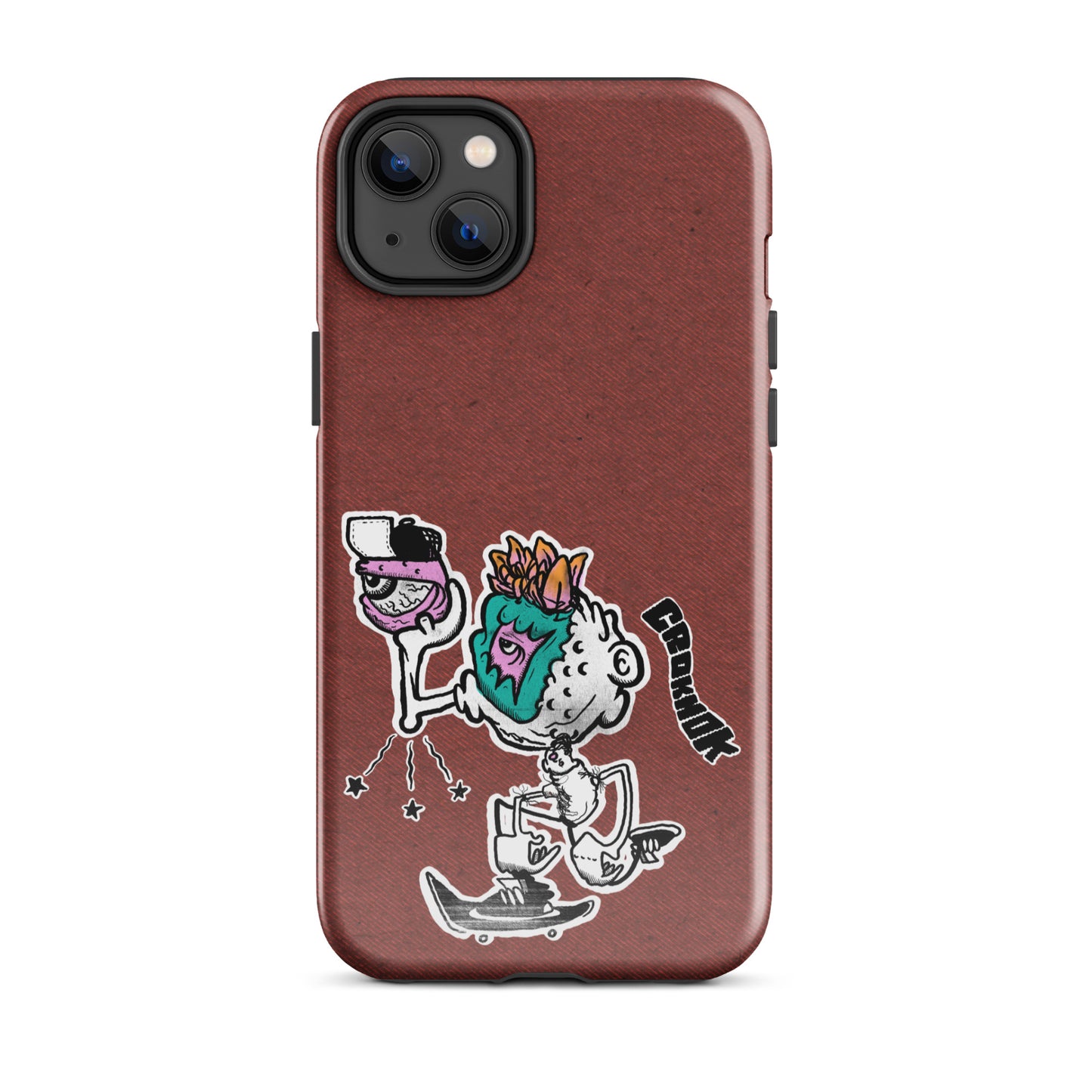 iPhone case - Skateboarding AS0025 Red