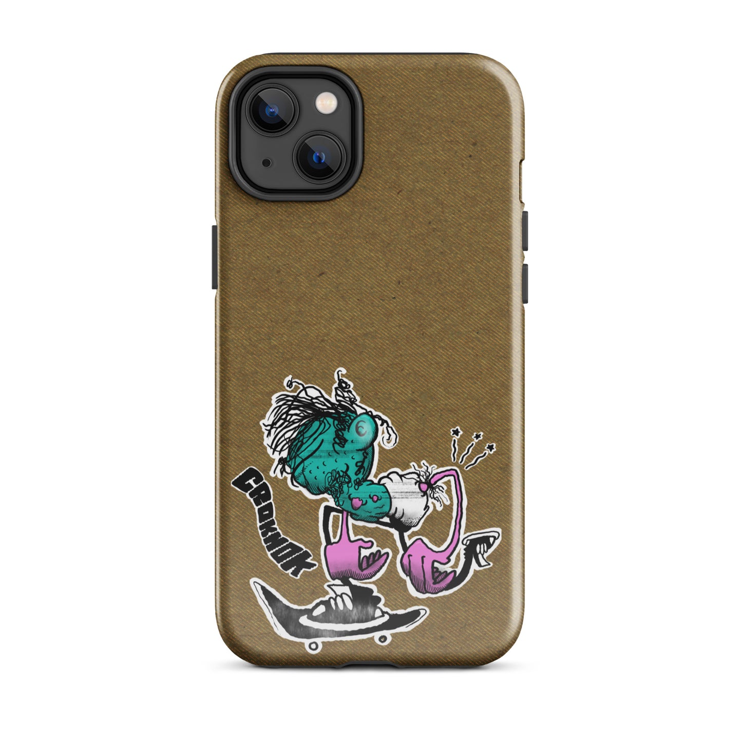 iPhone case - Skateboarding AS0028 Brown