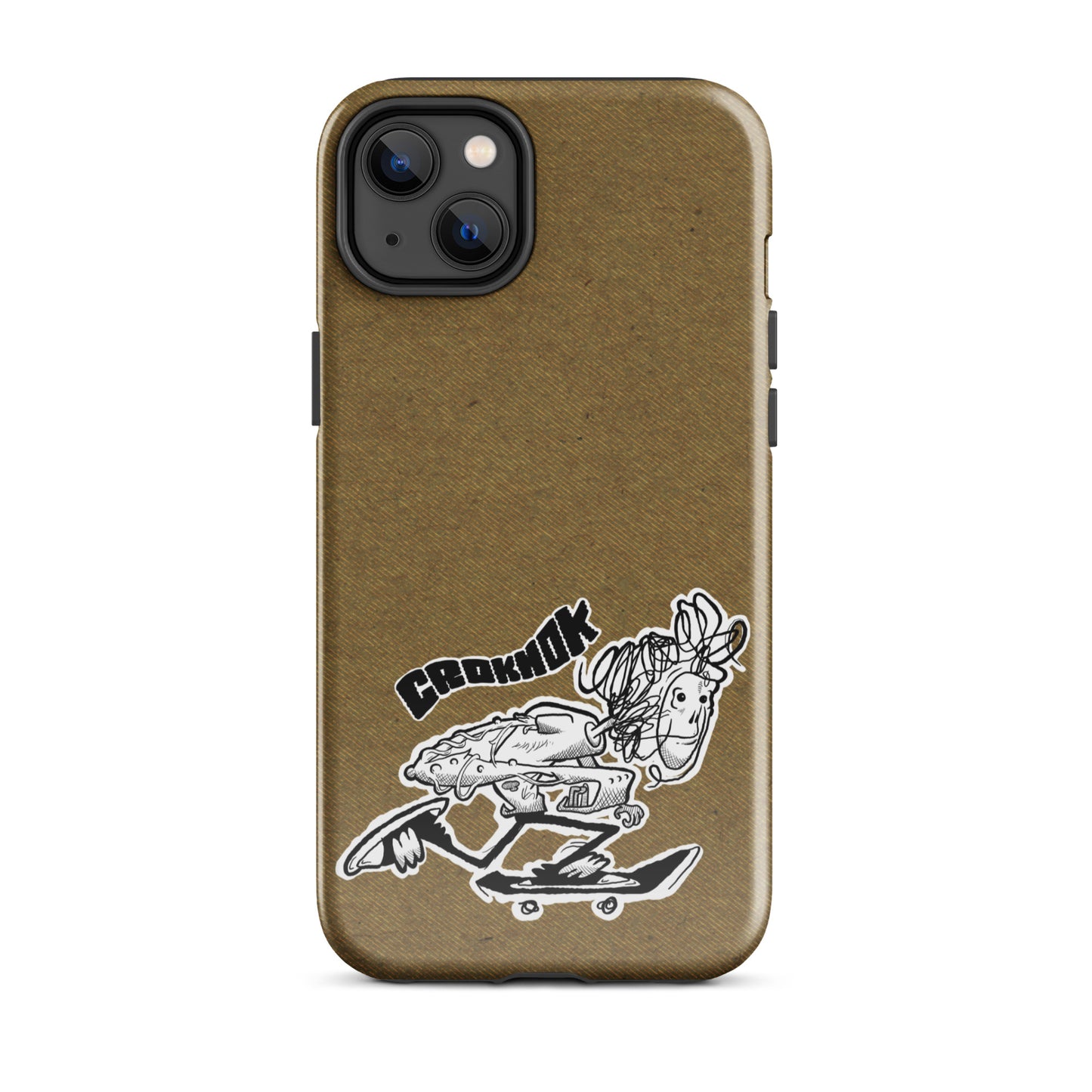 iPhone case - Skateboarding AS0039 Brown