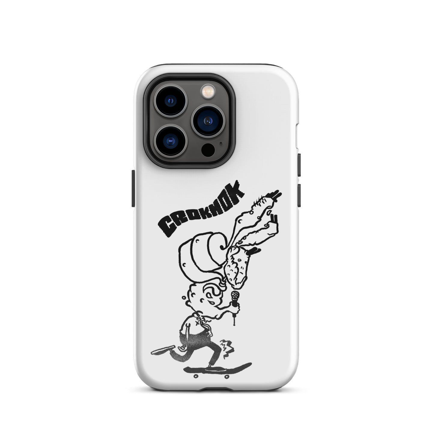 iPhone case - Skateboarding AS0012 White