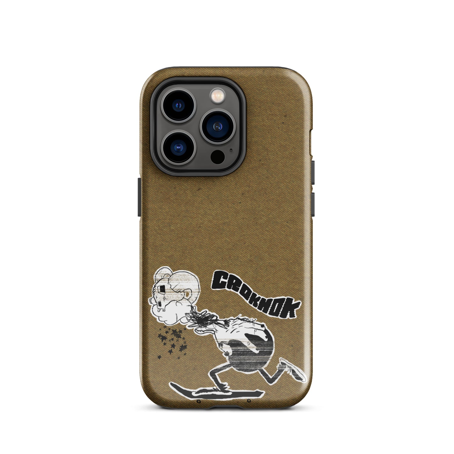 iPhone case - Skateboarding AS0015 Brown