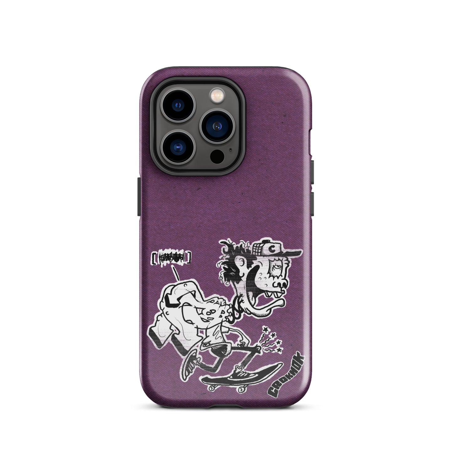 iPhone case - Skateboarding AS0017 Purple