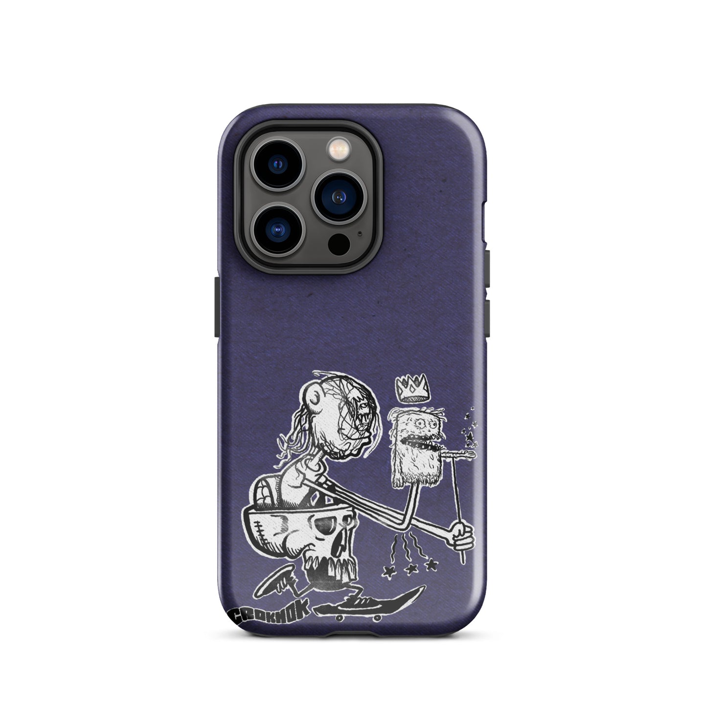 iPhone case - Skateboarding AS0019 Blue