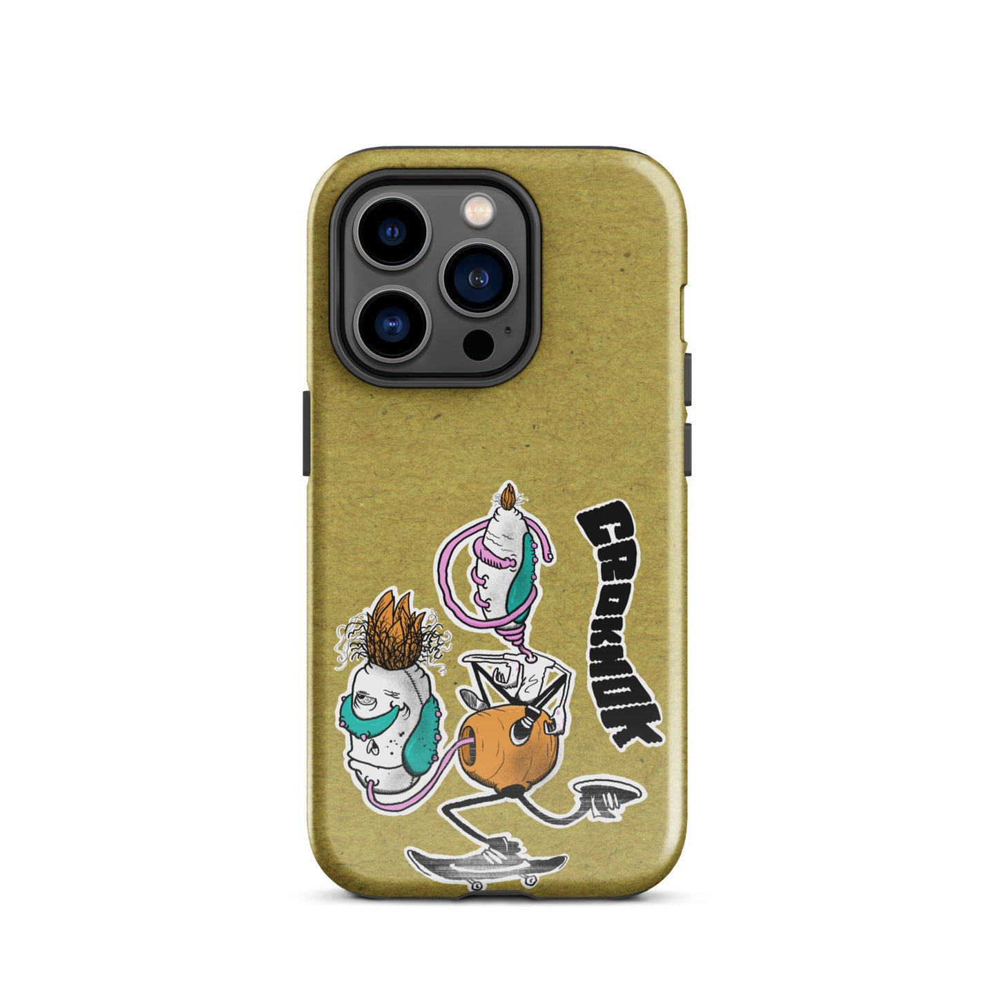 iPhone case - Skateboarding AS0025 Yellow