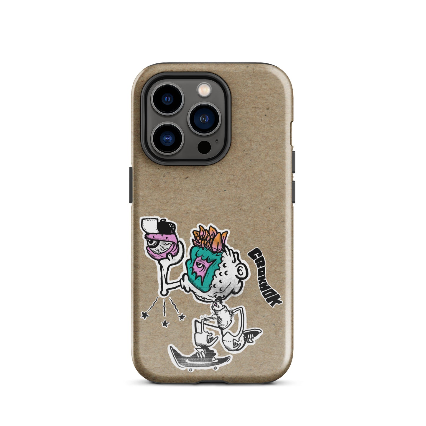 iPhone case - Skateboarding AS0025 Beigh
