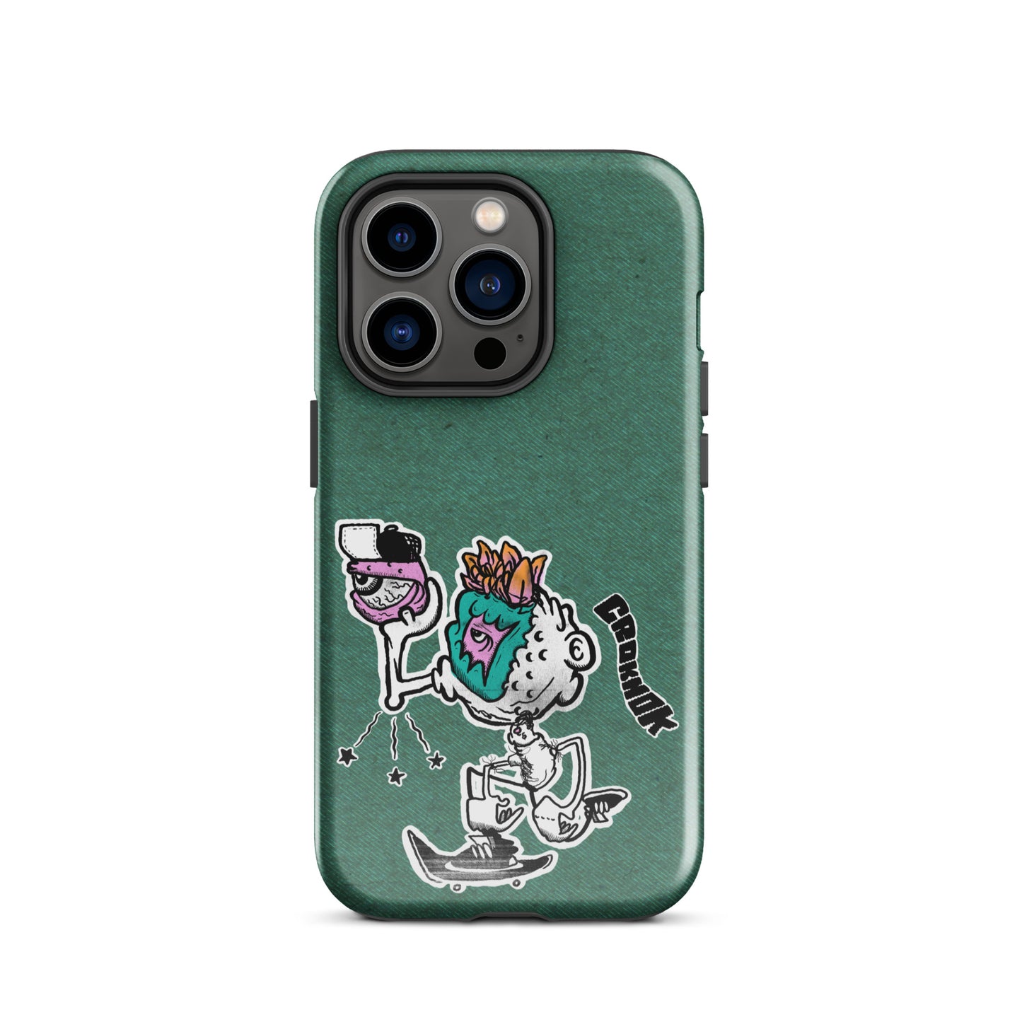 iPhone case - Skateboarding AS0025 Green