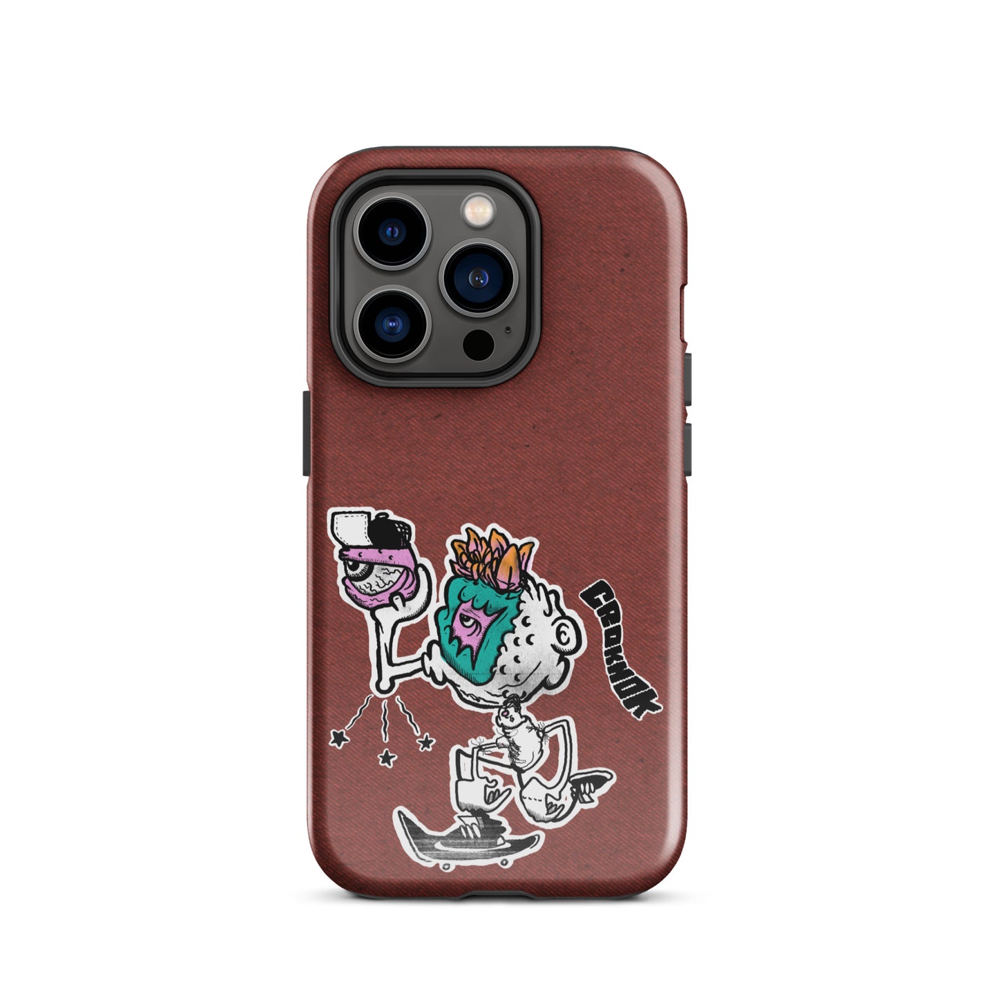 iPhone case - Skateboarding AS0025 Red