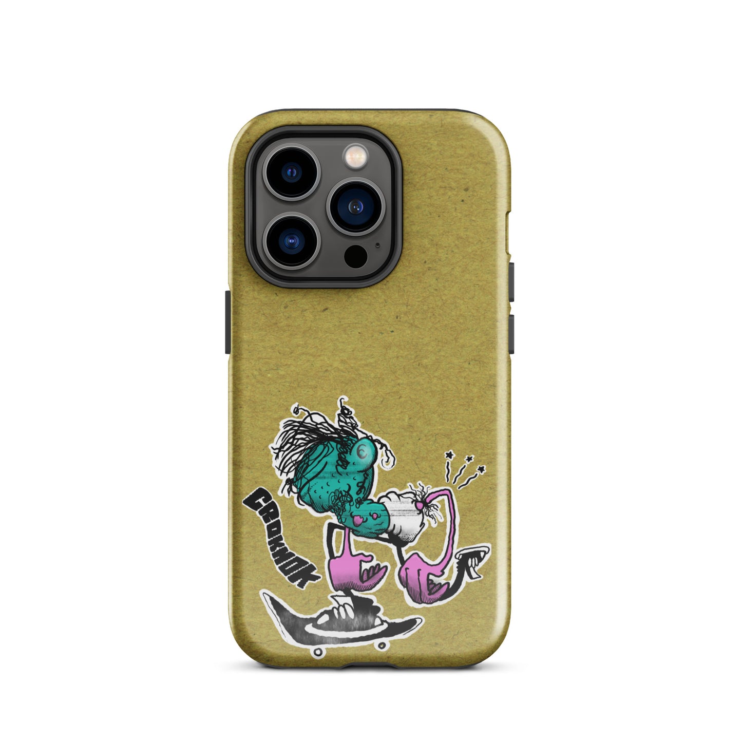 iPhone case - Skateboarding AS0028 Yellow