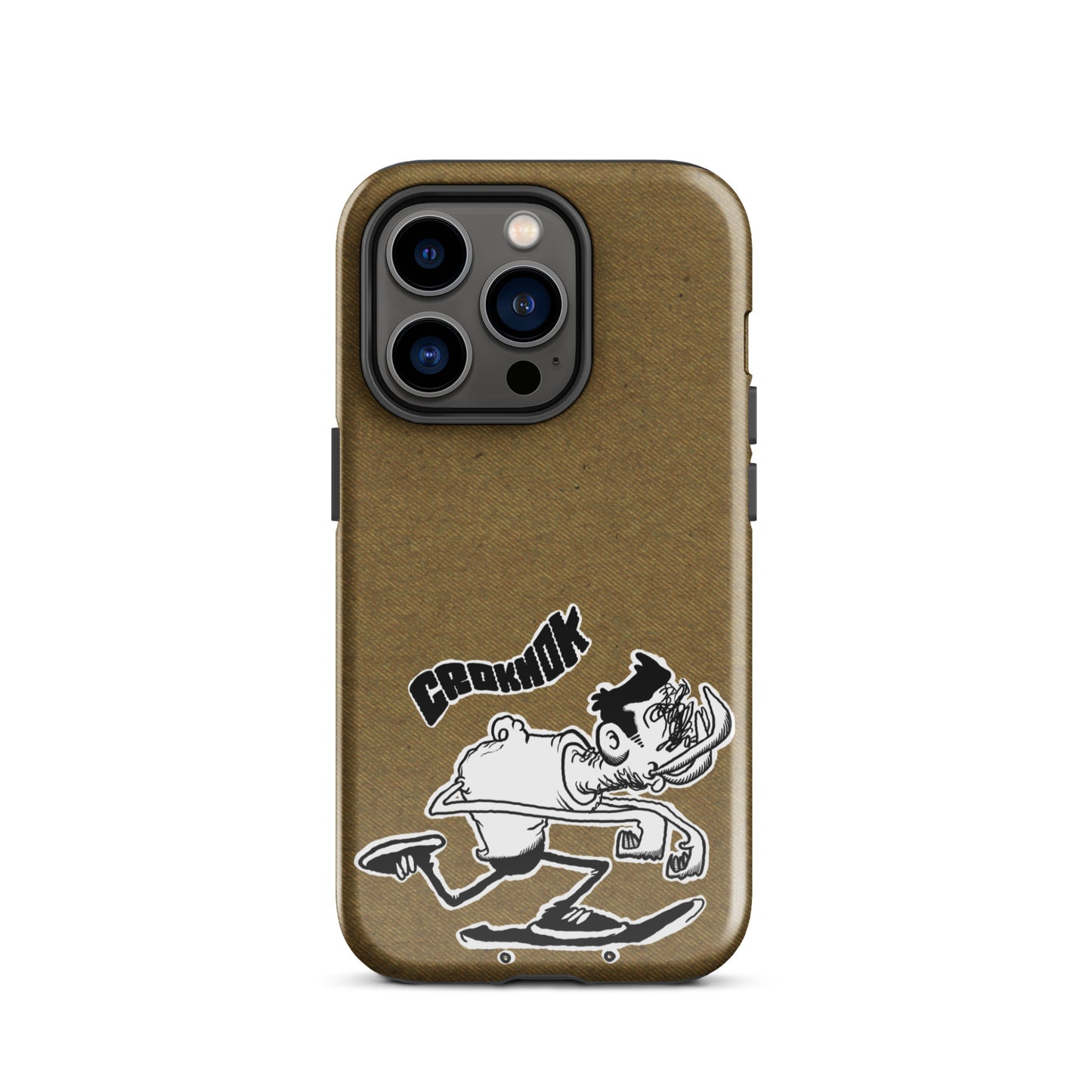 iPhone case - Skateboarding AS0026 Brown