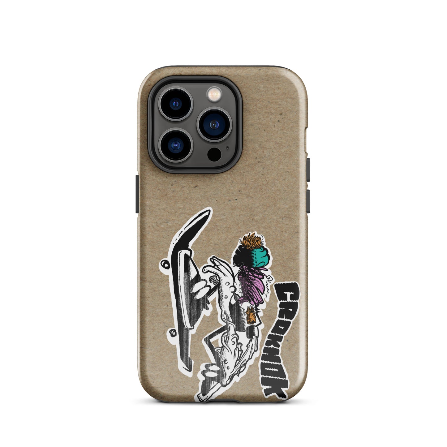 iPhone case - Skateboarding AS0035 Beigh