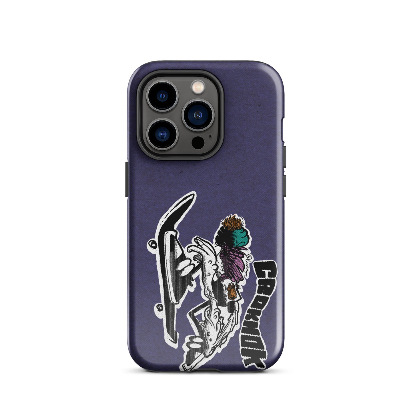 iPhone case - Skateboarding AS0035 Blue