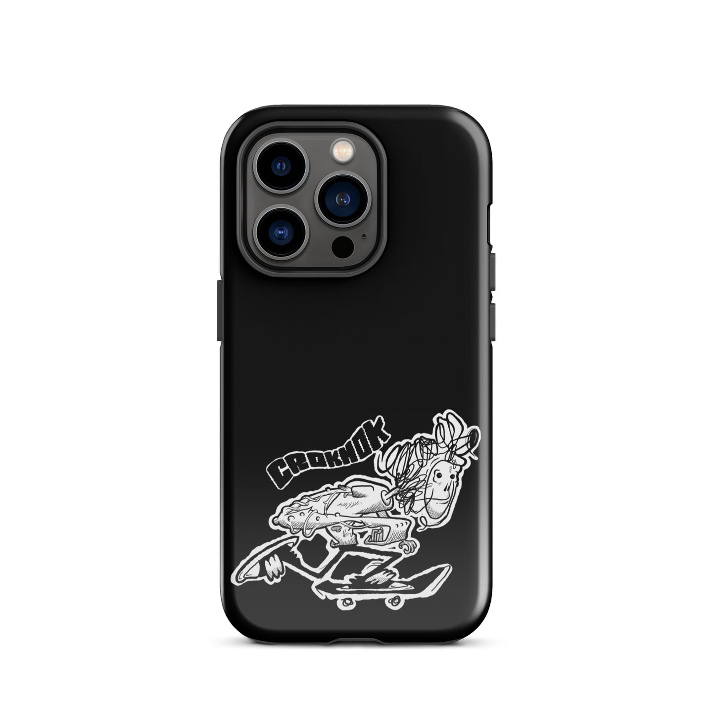 iPhone case - Skateboarding AS0039 Black