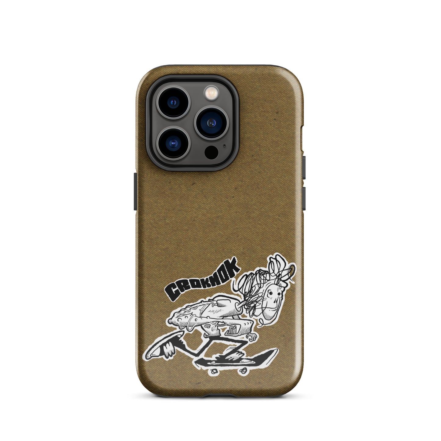 iPhone case - Skateboarding AS0039 Brown
