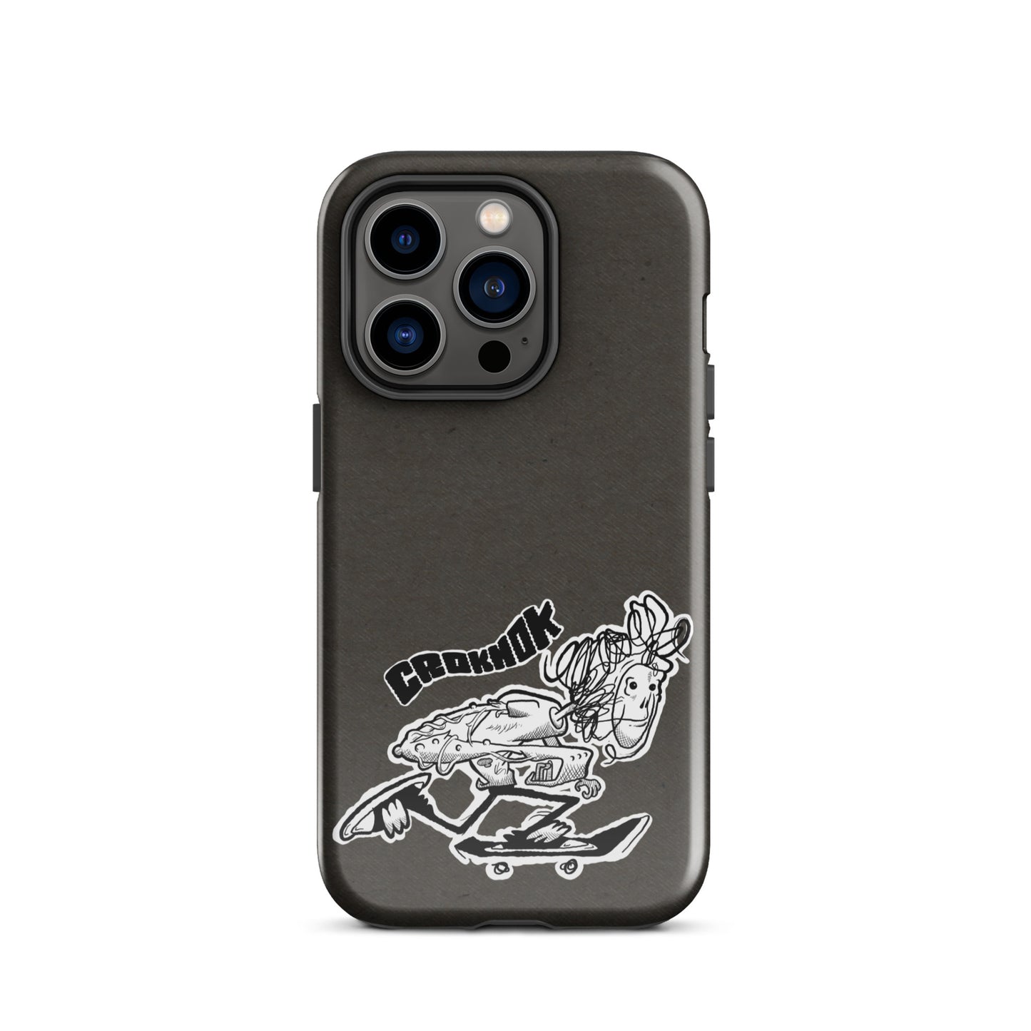 iPhone case - Skateboarding AS0039 Grey