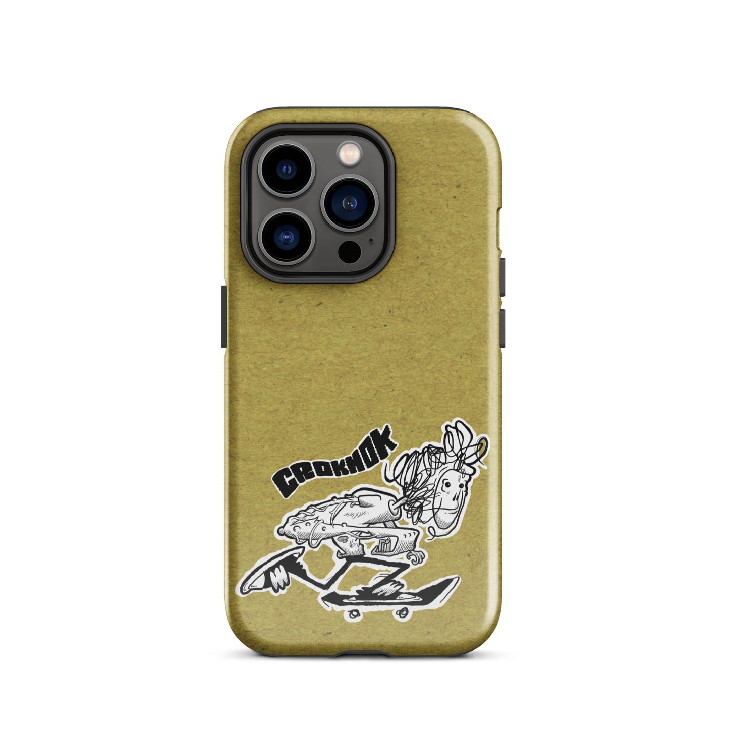 iPhone case - Skateboarding AS0039 Yellow