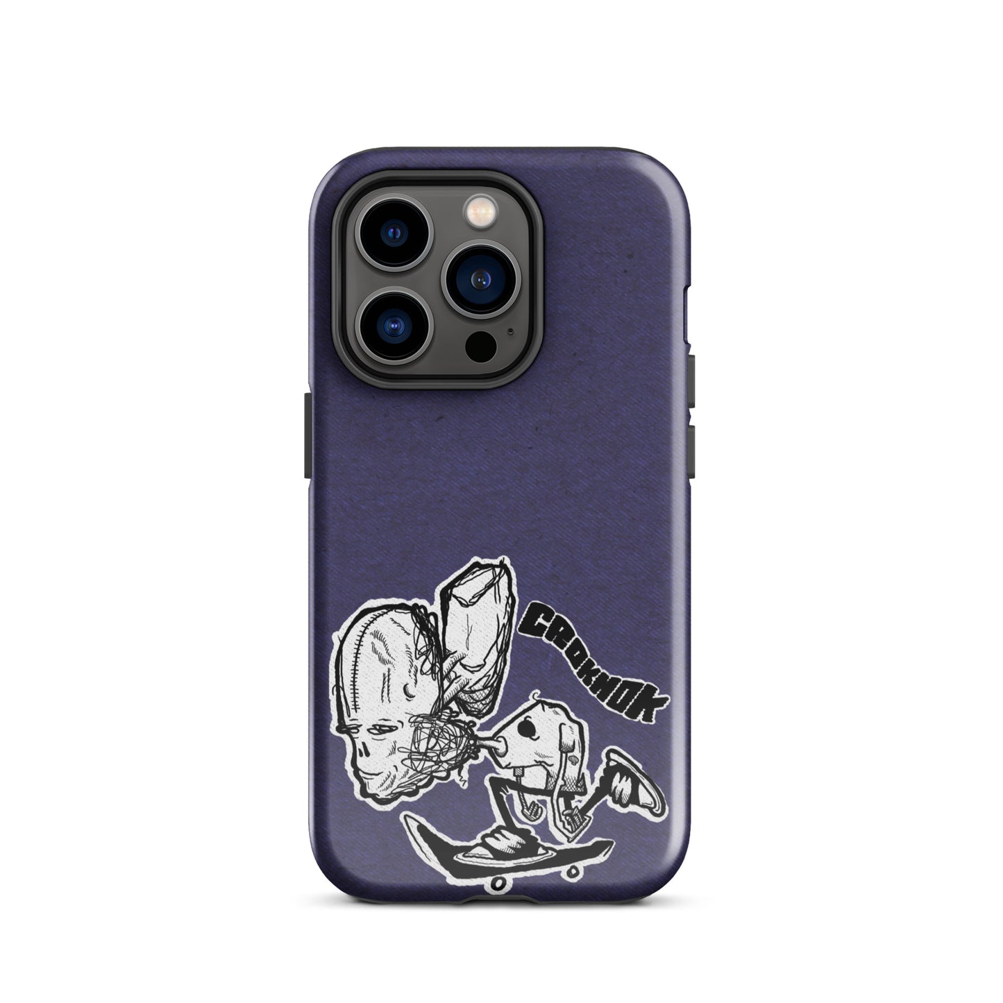iPhone case - Skateboarding AS0037 Black