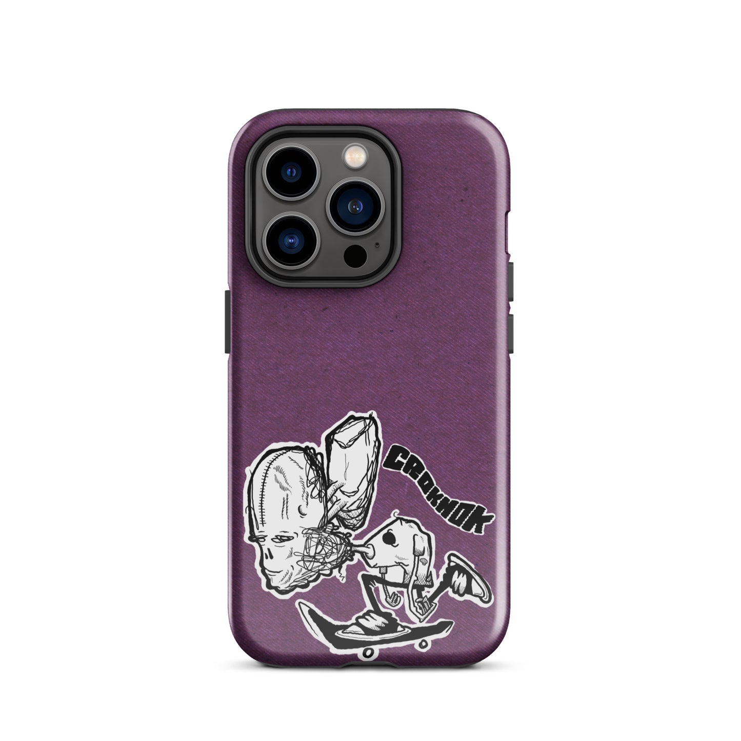 iPhone case - Skateboarding AS0037 Purple