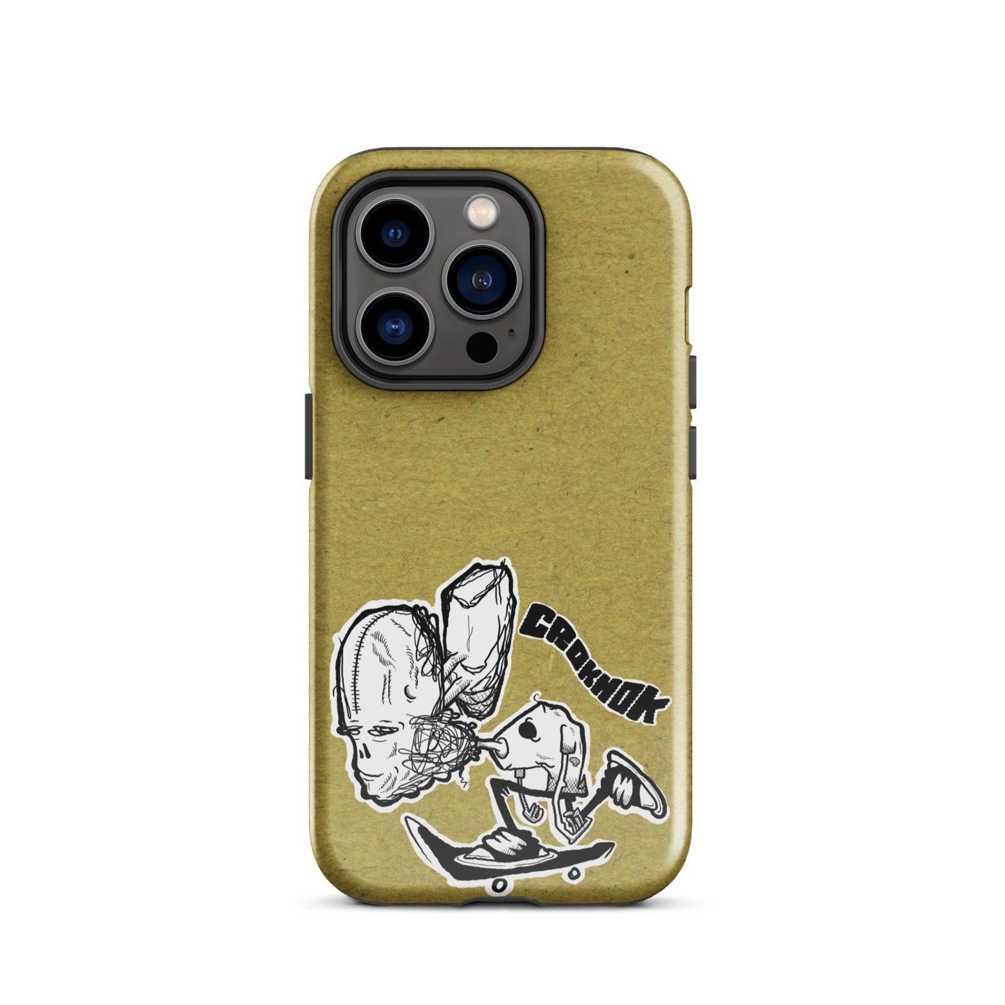 iPhone case - Skateboarding AS0037 Yellow