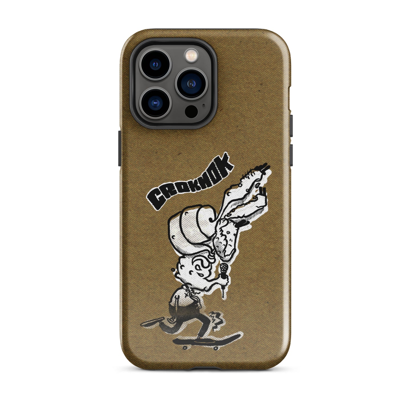 iPhone case - Skateboarding AS0012 Brown