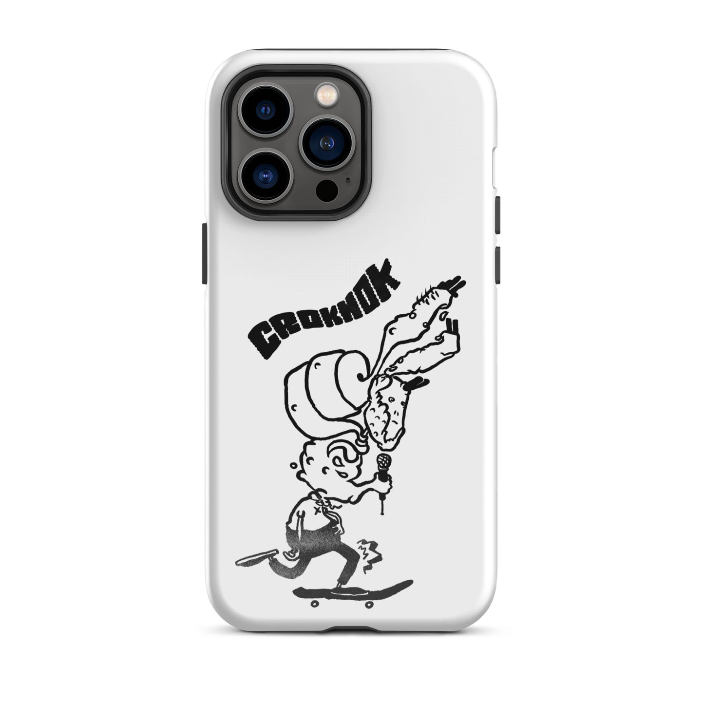 iPhone case - Skateboarding AS0012 White