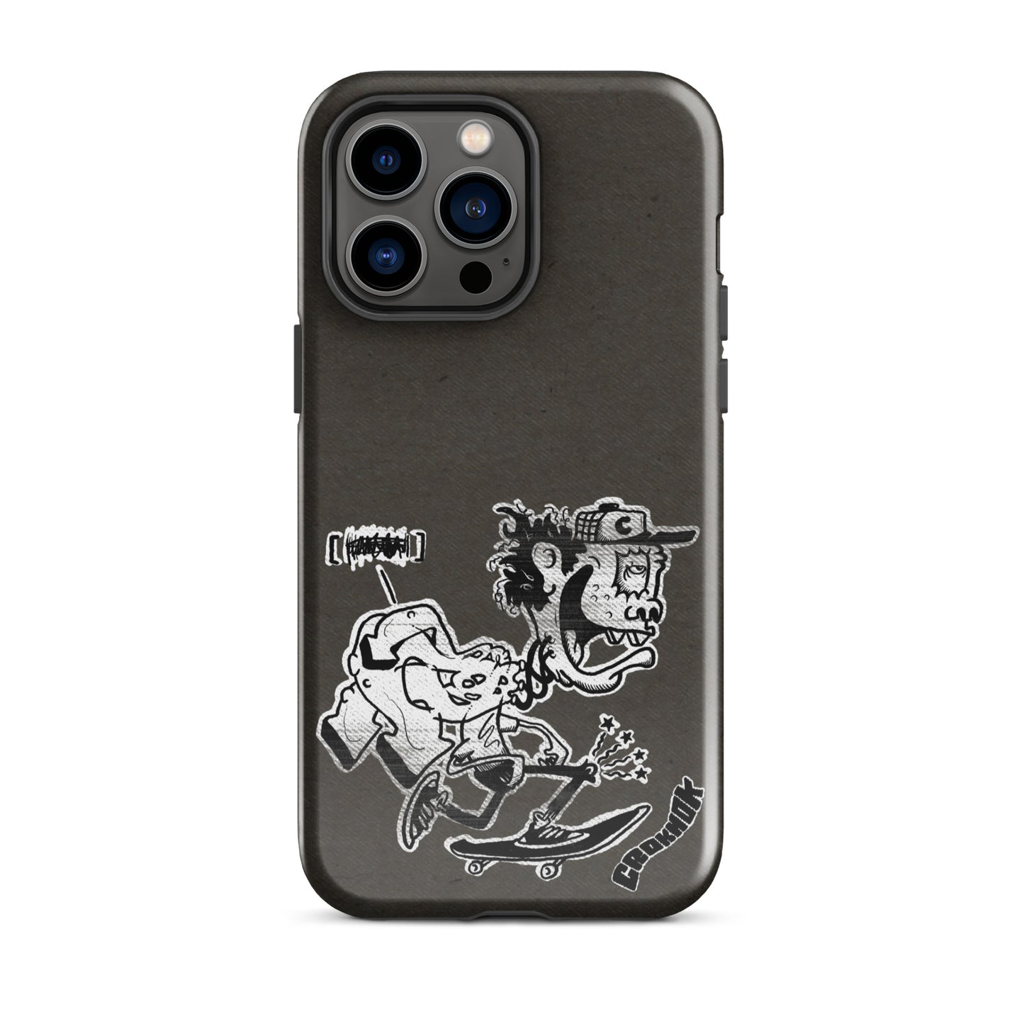 iPhone case - Skateboarding AS0017 Grey