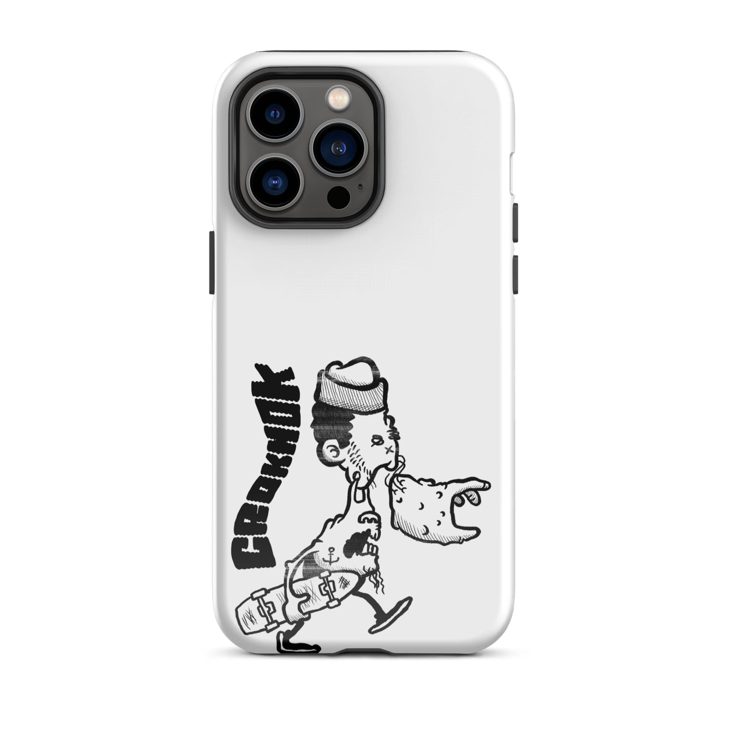 iPhone case - Skateboarding AS0010 White