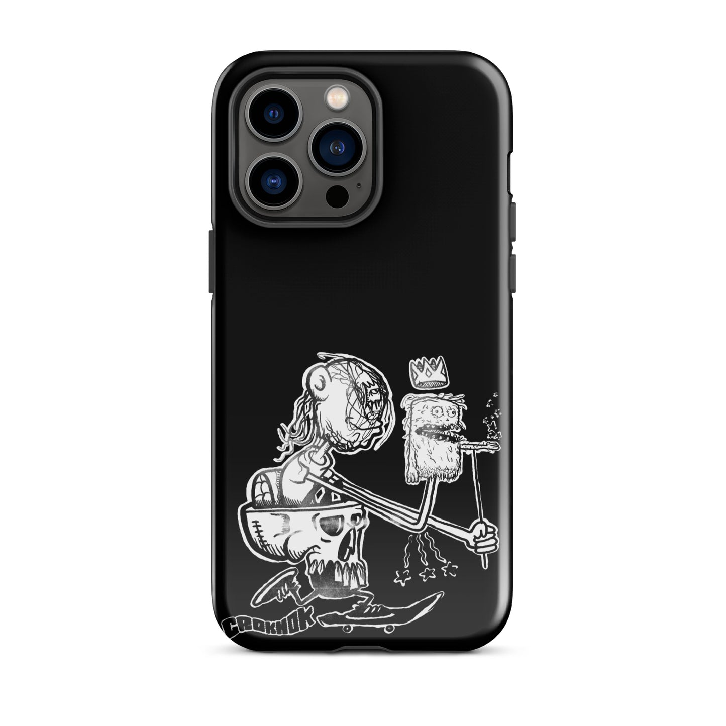 iPhone case - Skateboarding AS0019 Black