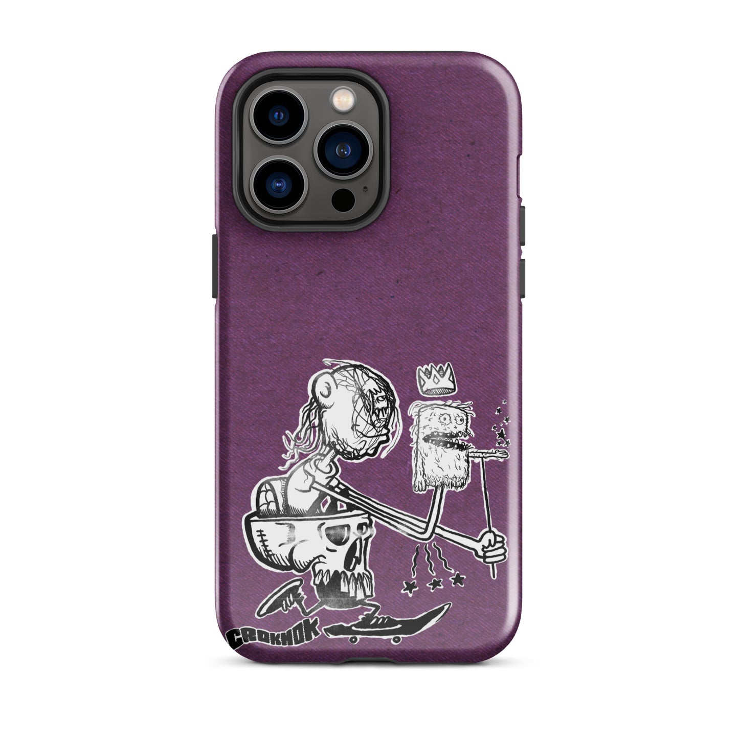 iPhone case - Skateboarding AS0019 Purple