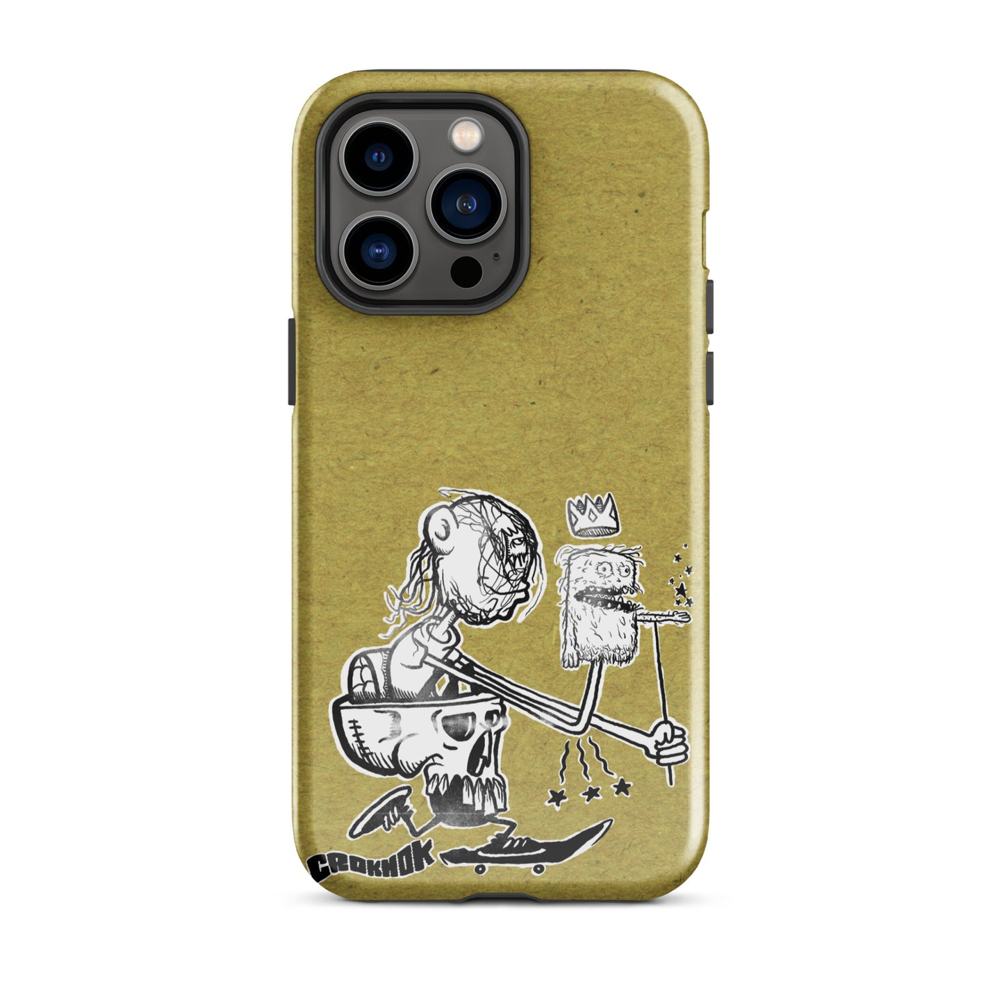 iPhone case - Skateboarding AS0019 Yellow