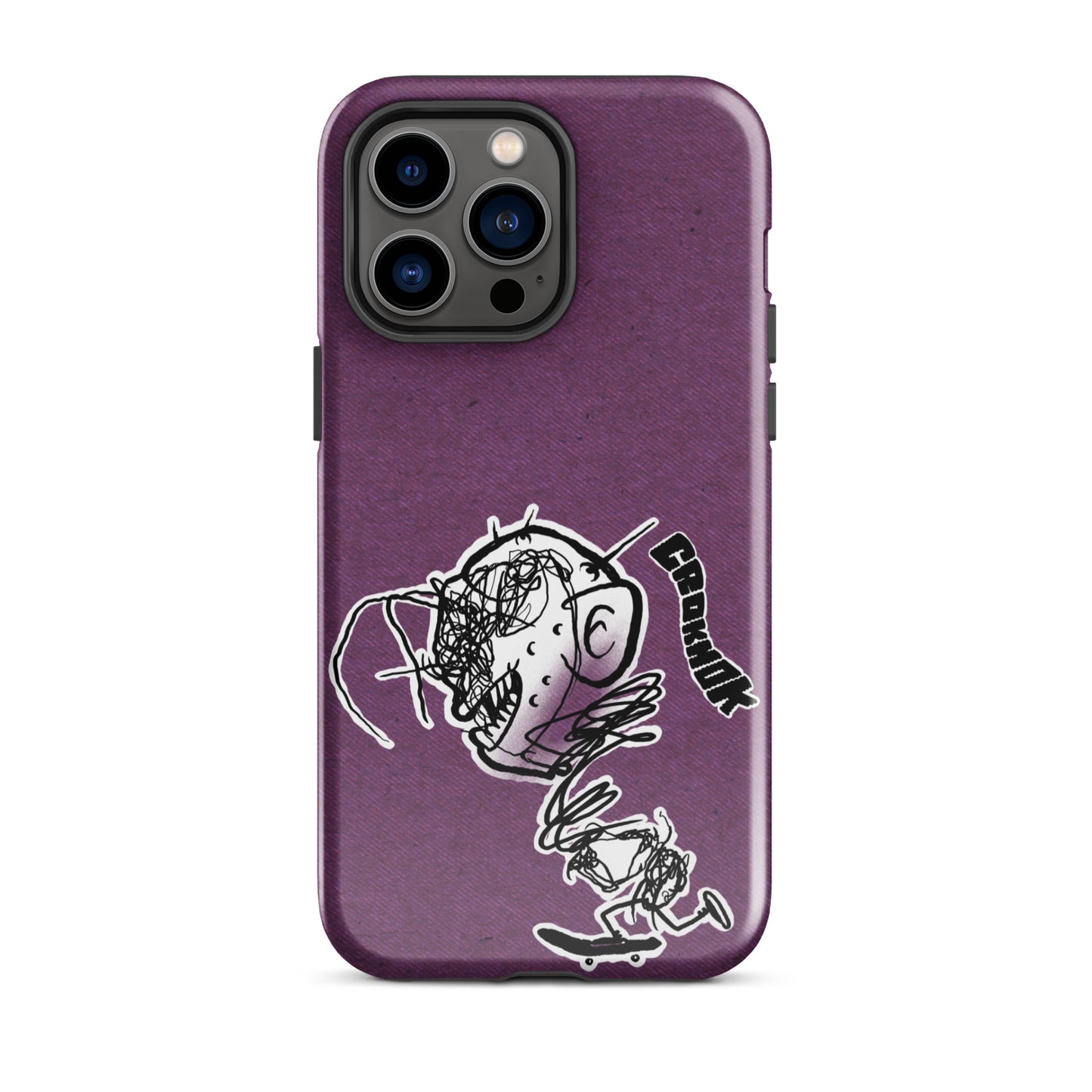 iPhone case - Skateboarding AS0021 Purple