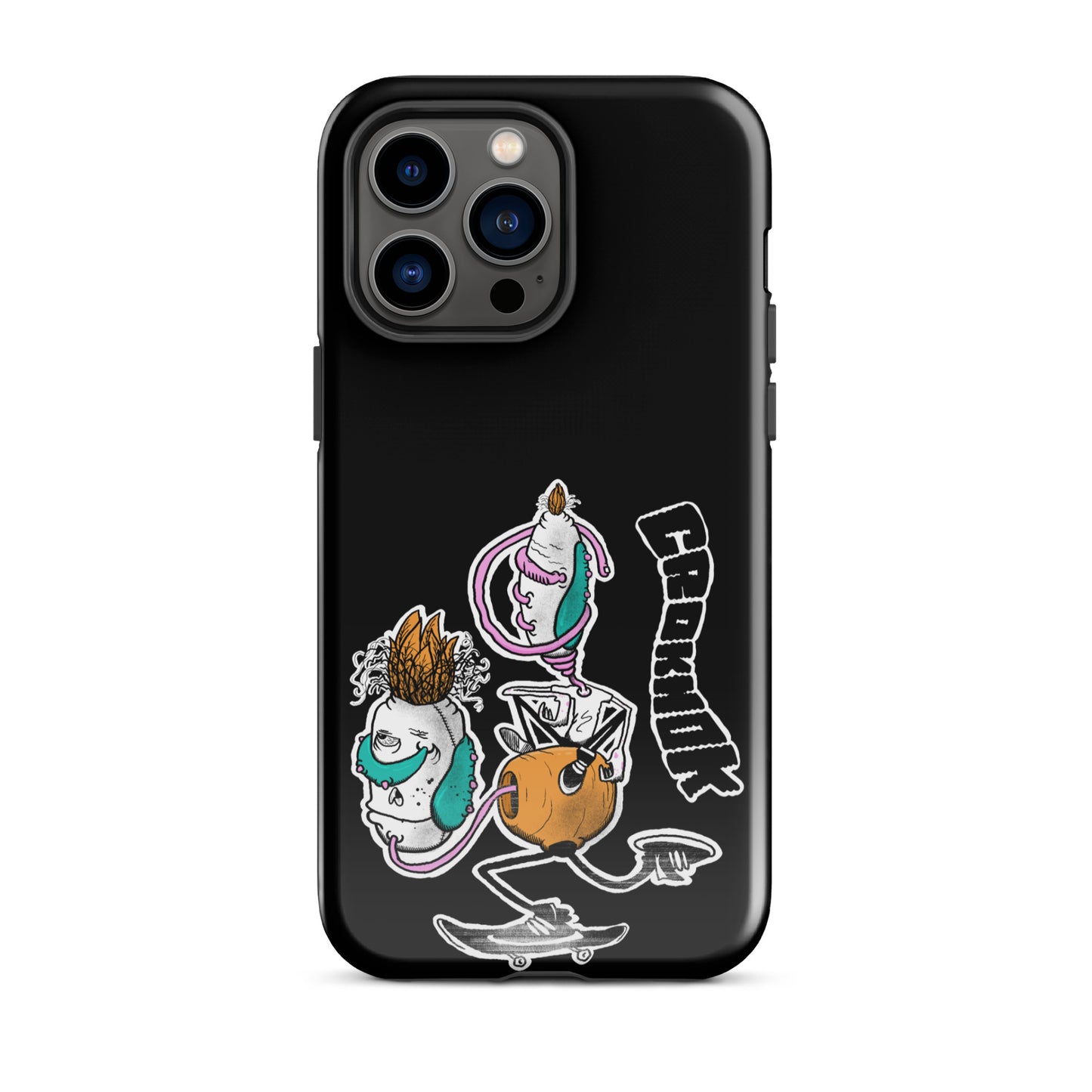 iPhone case - Skateboarding AS0025 Black