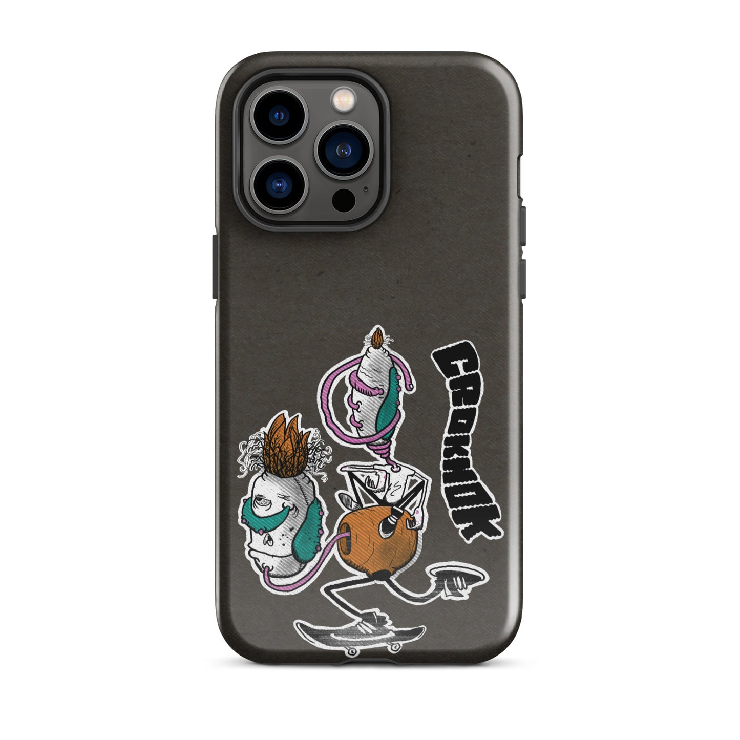 iPhone case - Skateboarding AS0025 Grey