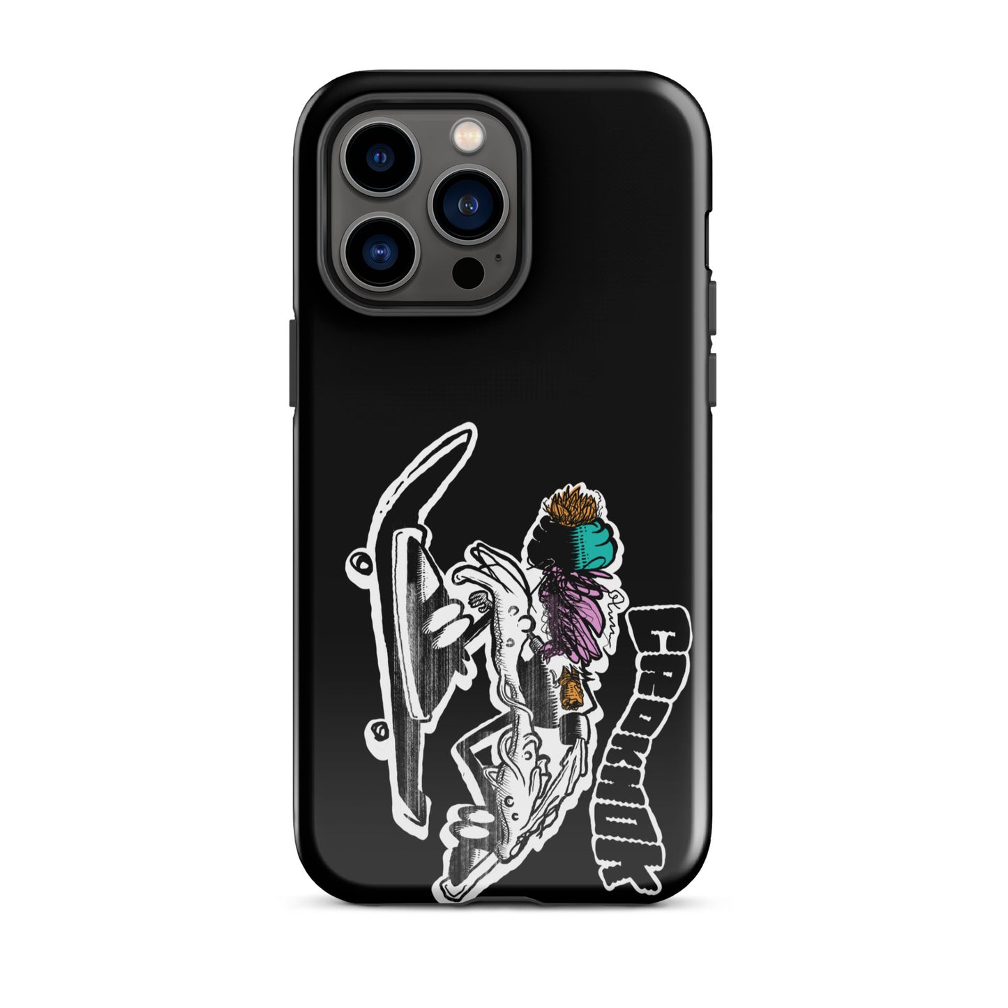 iPhone case - Skateboarding AS0035 Black