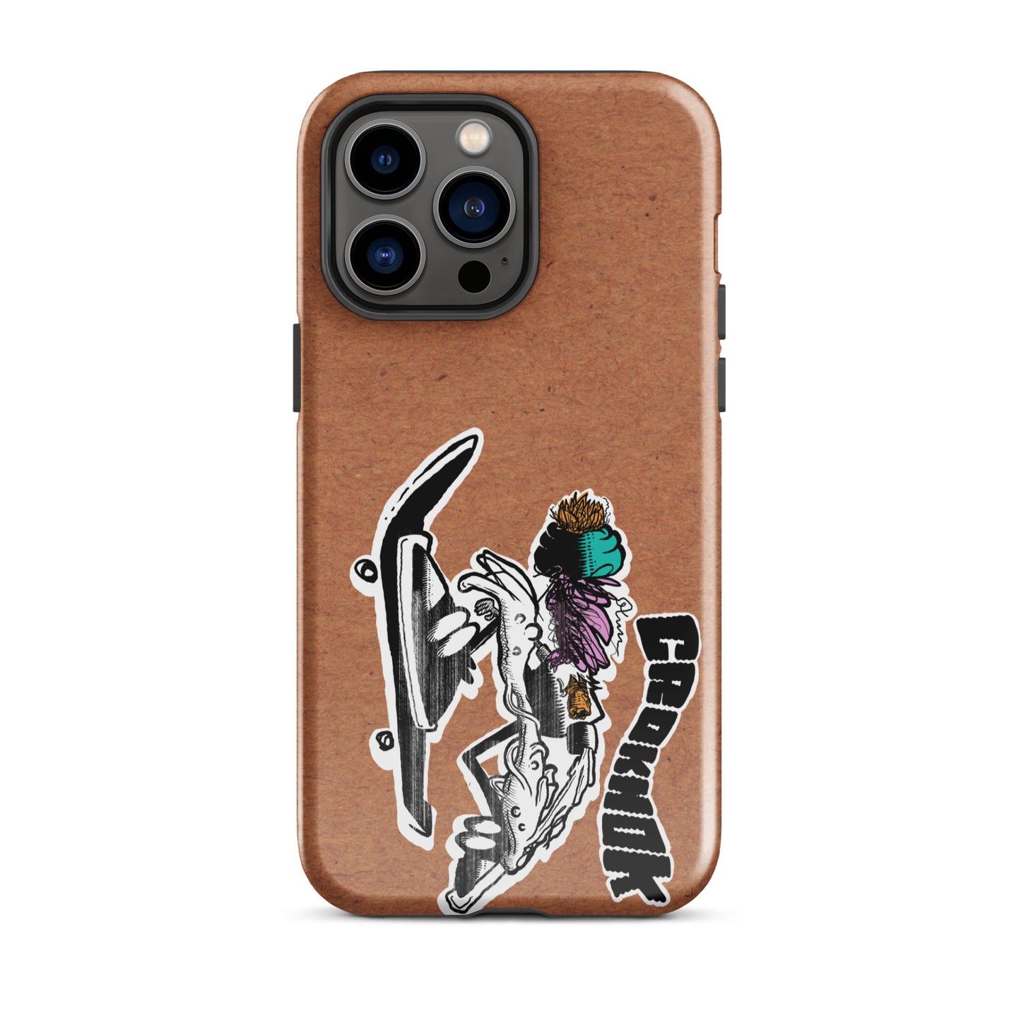 iPhone case - Skateboarding AS0035 Orange