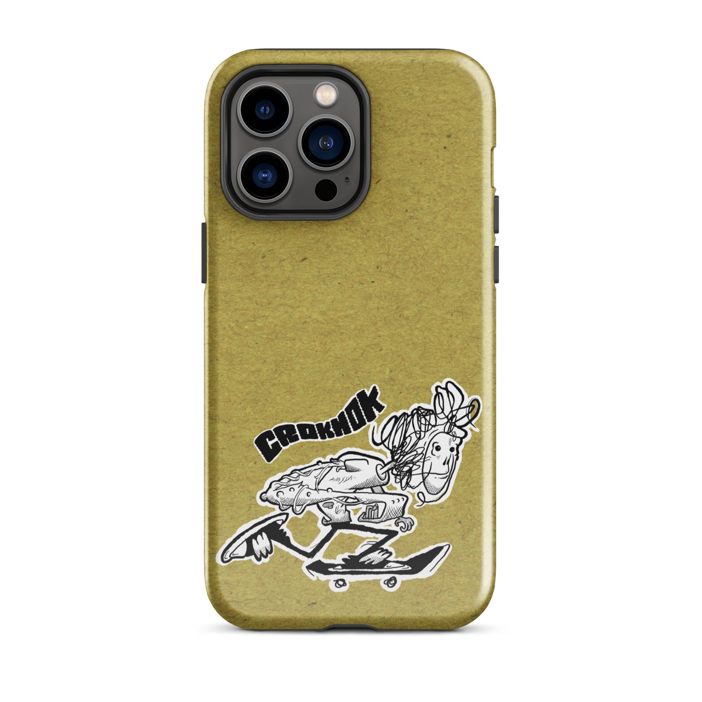 iPhone case - Skateboarding AS0039 Yellow