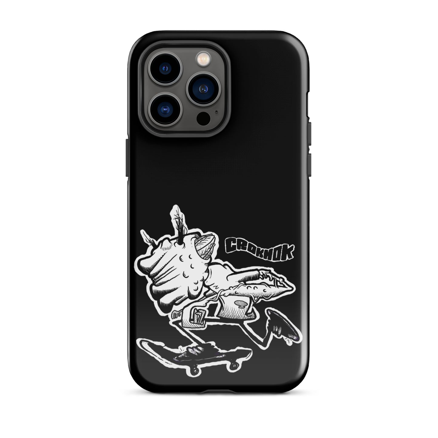 iPhone case - Skateboarding AS0036 Black